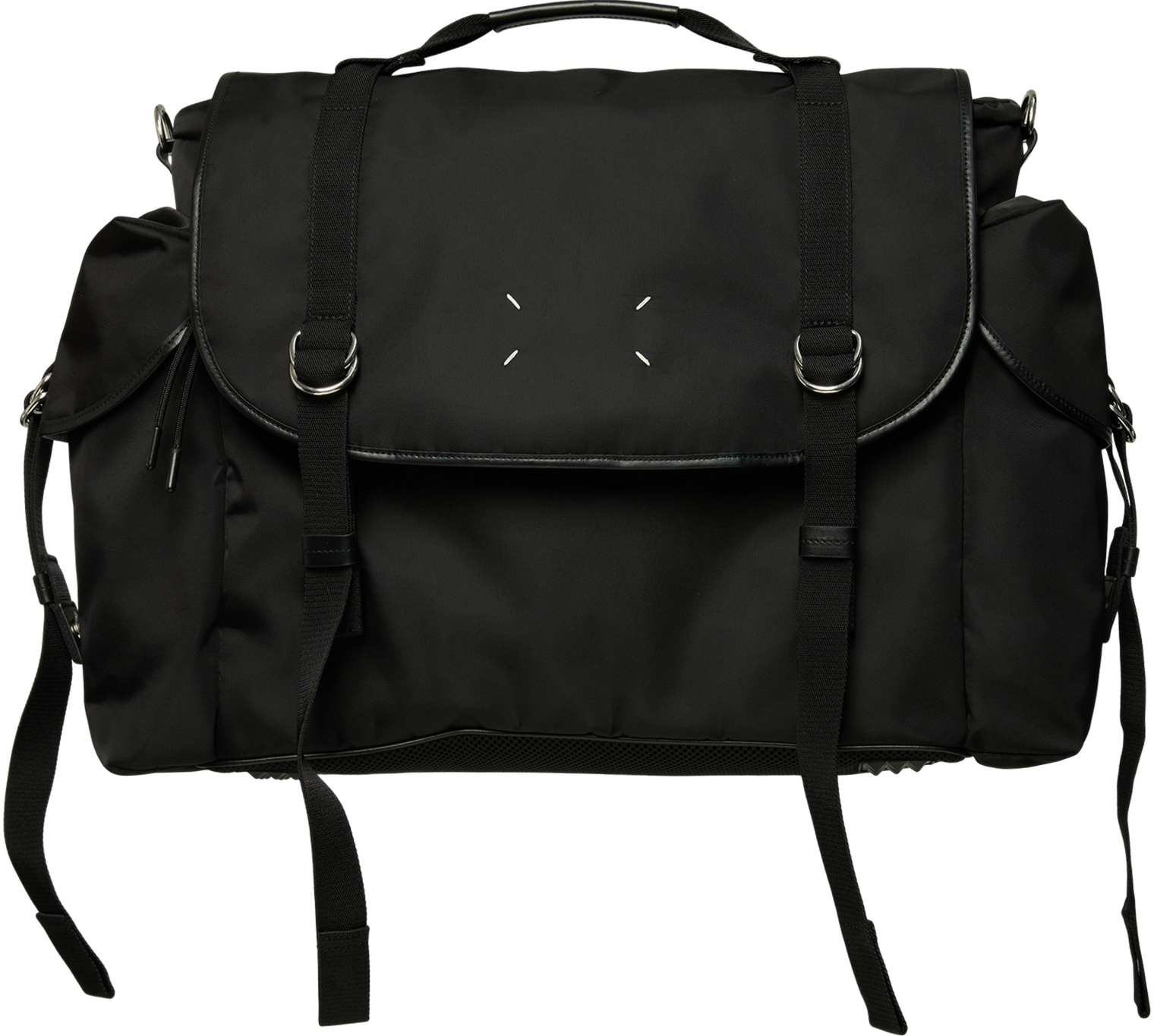 Buy Maison Margiela women black hand luggage bag for $3,255 online