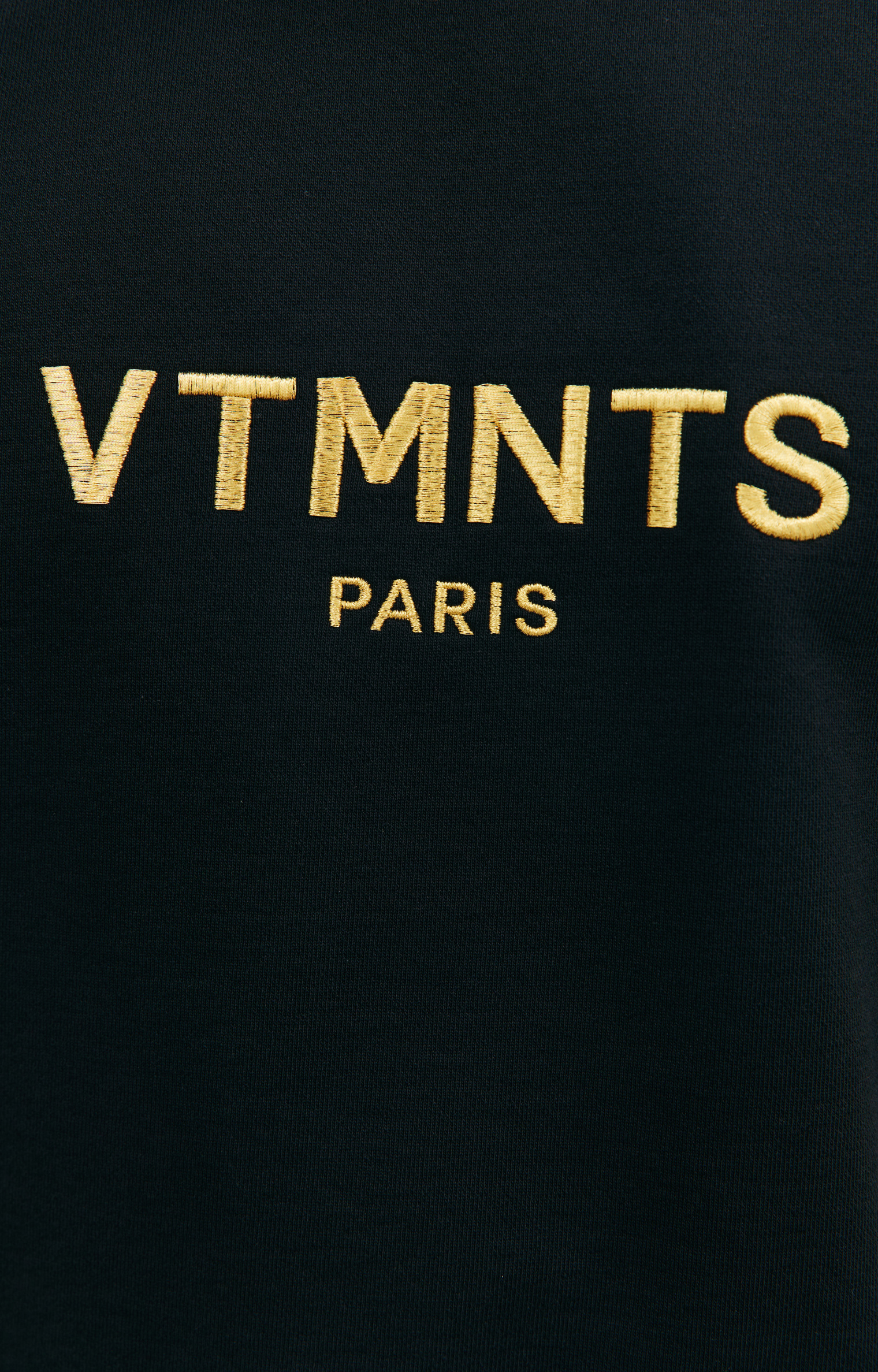 VTMNTS Embroidered logo sweatshirt