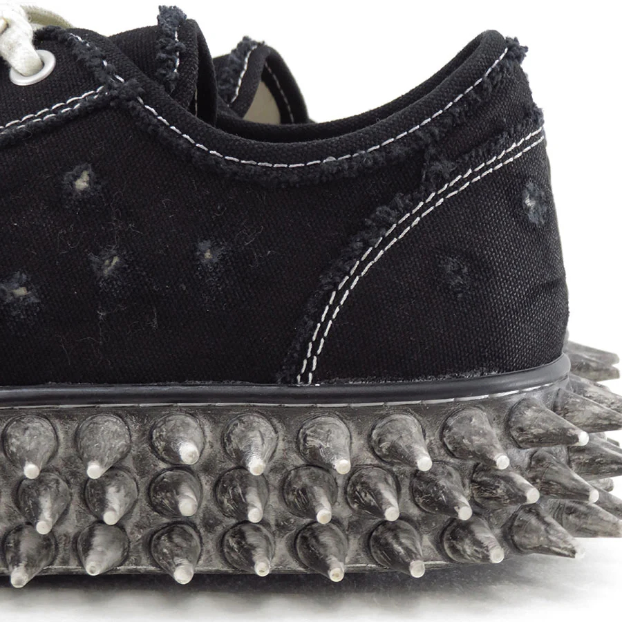 Doublet DIRTY SPIKE TOE CAP CANVAS sneakers