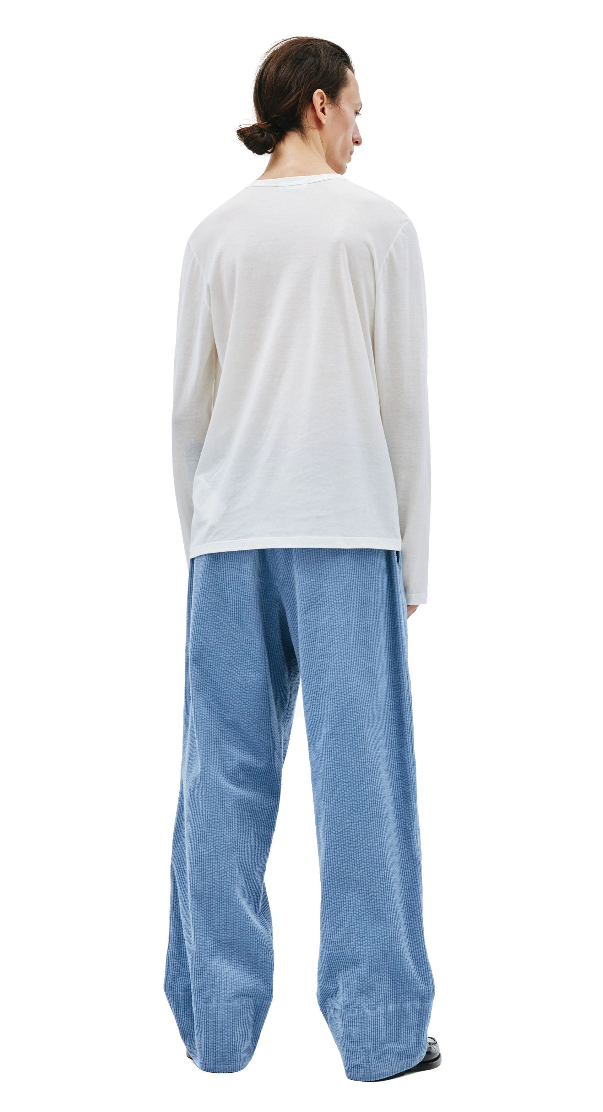 Jil Sander White basic longsleeve