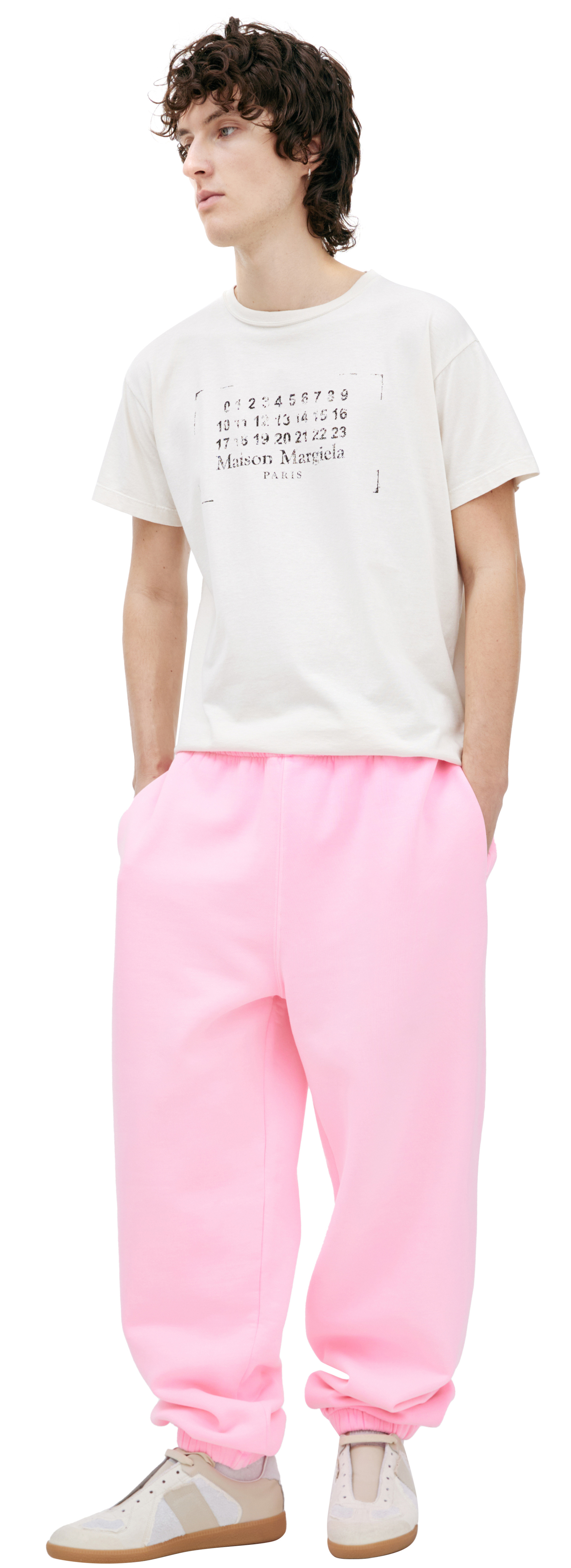 ERL Pink cotton trousers