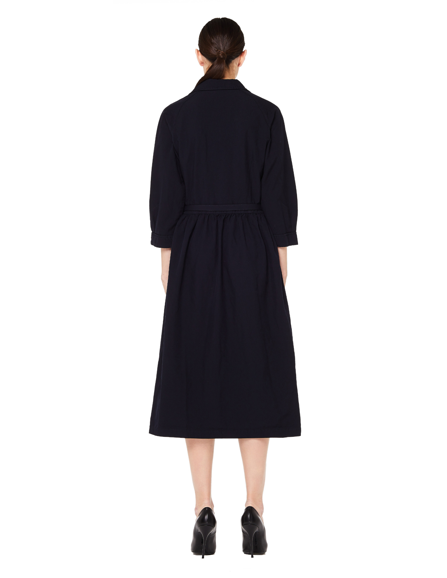 Comme des Garcons CdG Blue Belted Dress