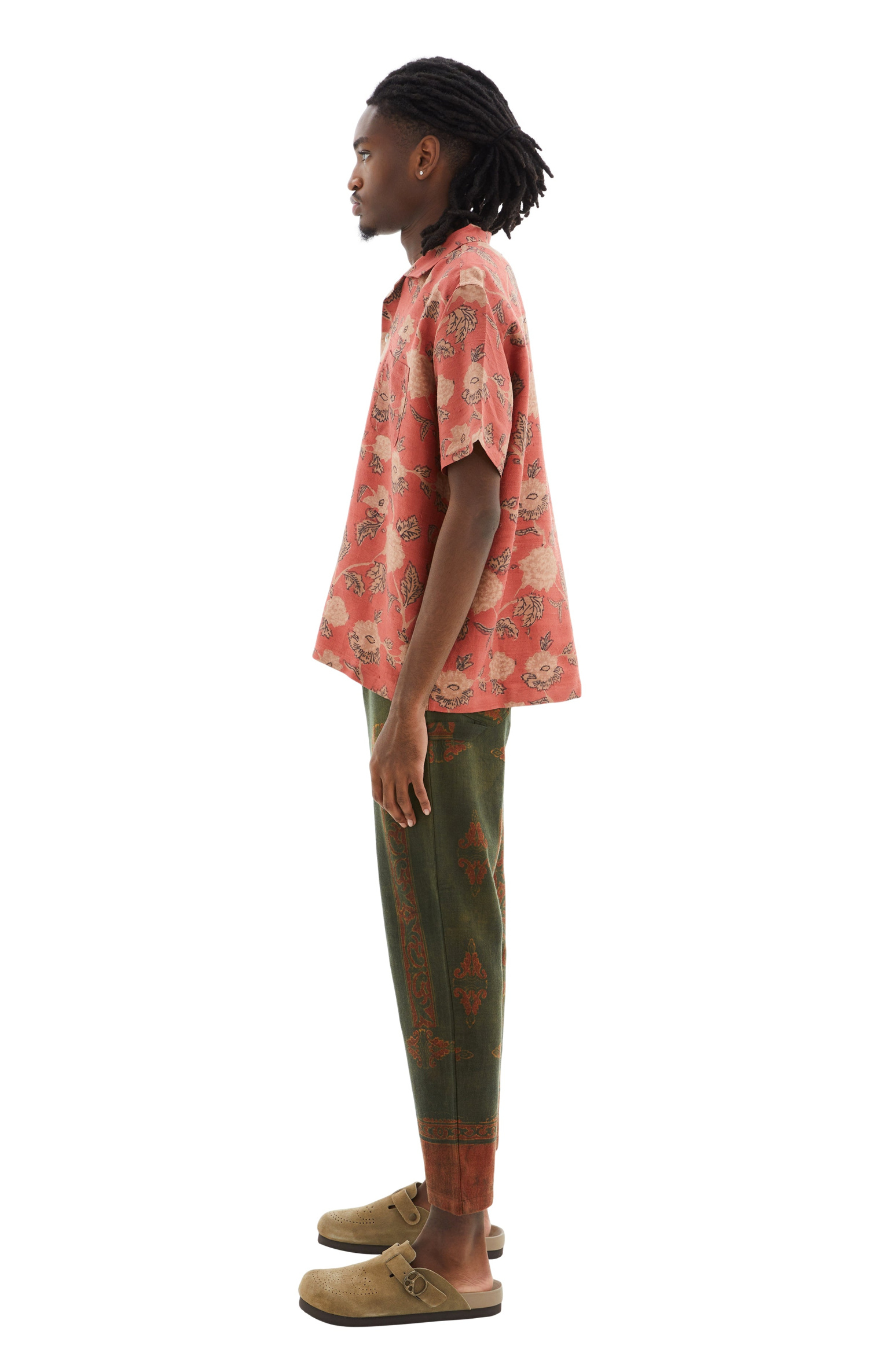 KARTIK Research Floral Printed Camp S/S Shirt