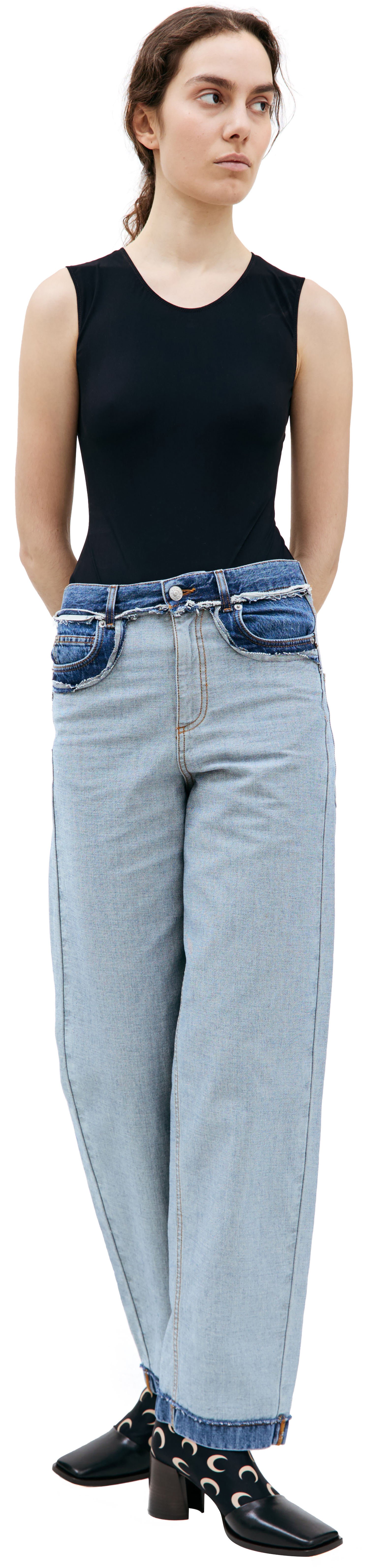 Marni Прямые джинсы со швами наизнанку