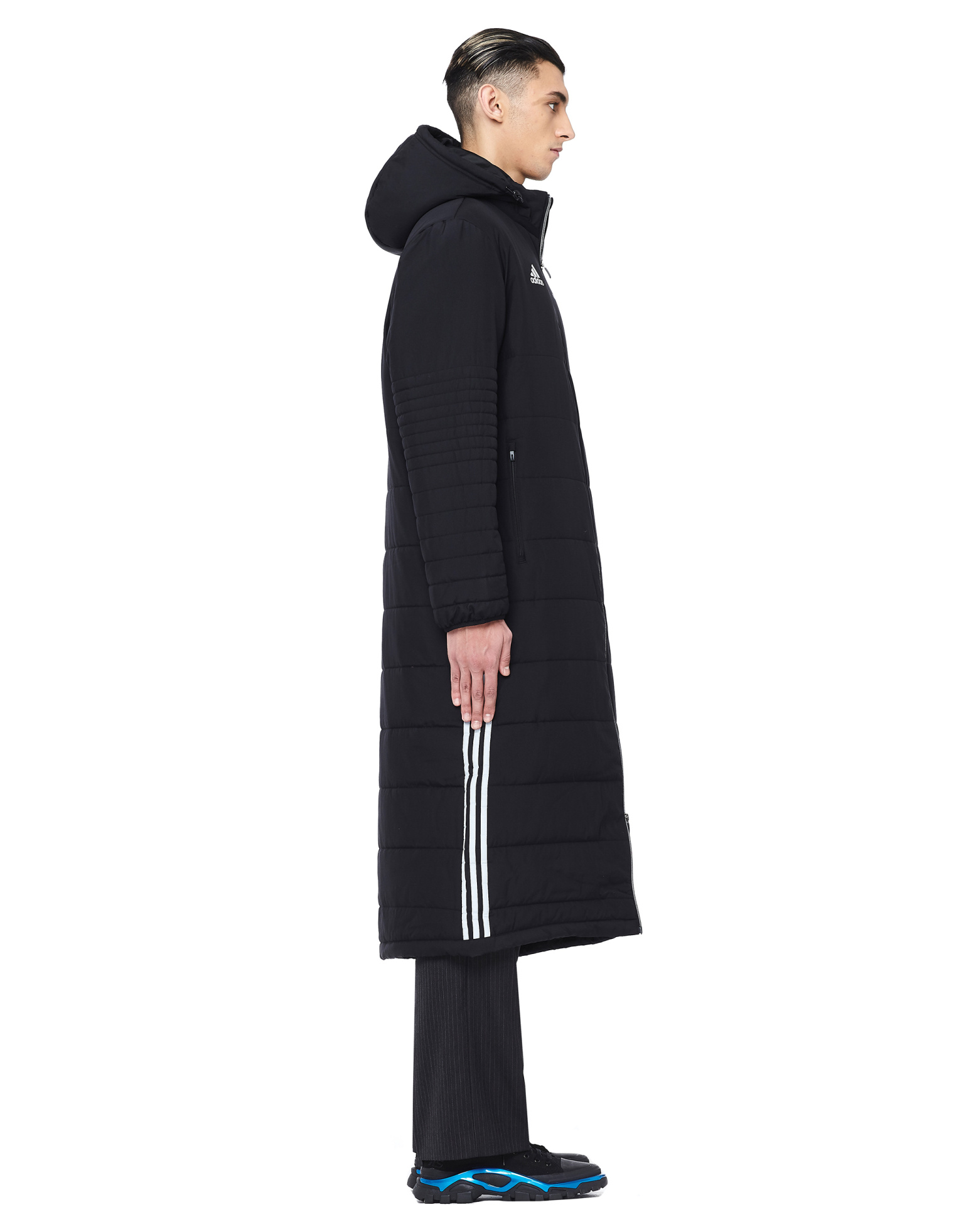Gosha Rubchinskiy Длинный пуховик Adidas