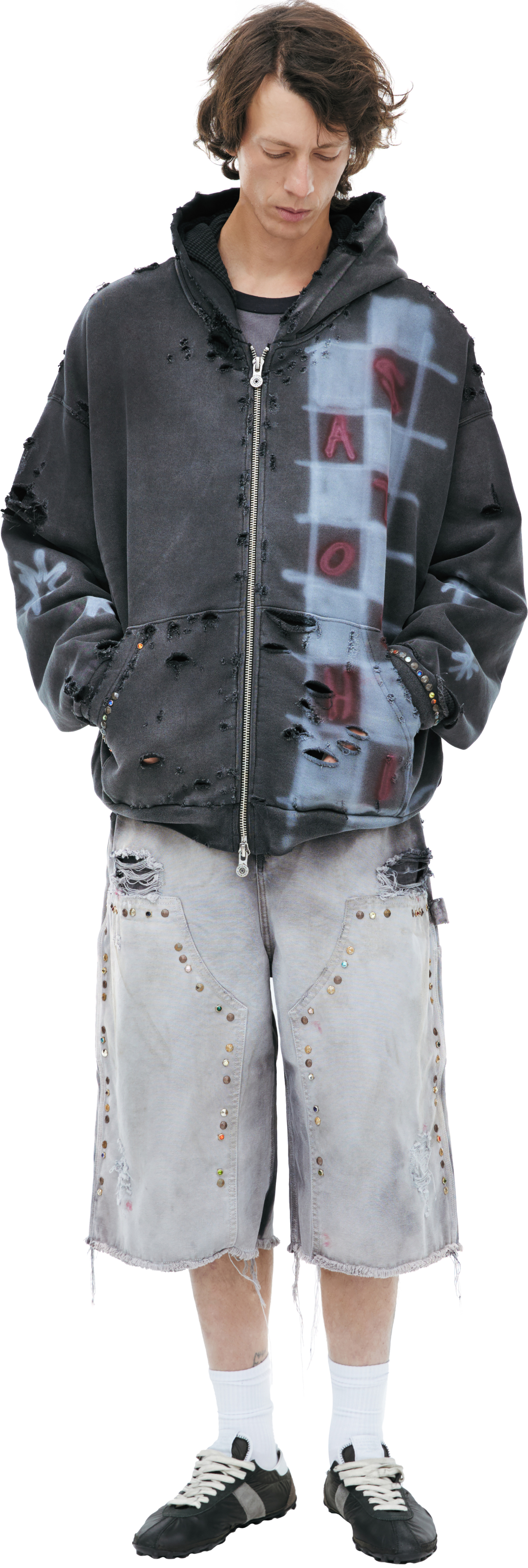 Satoshi Nakamoto Printed hoodie
