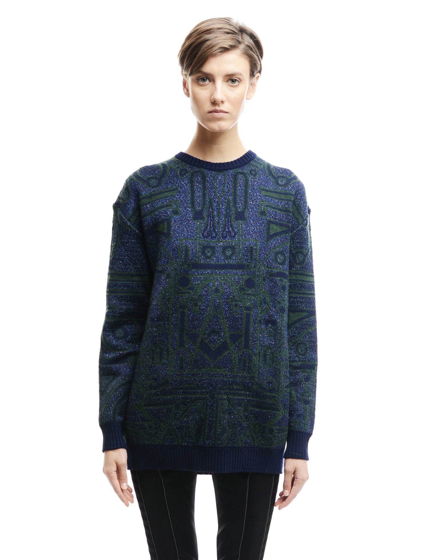 Mary Katrantzou Джемпер из шерсти и мохера