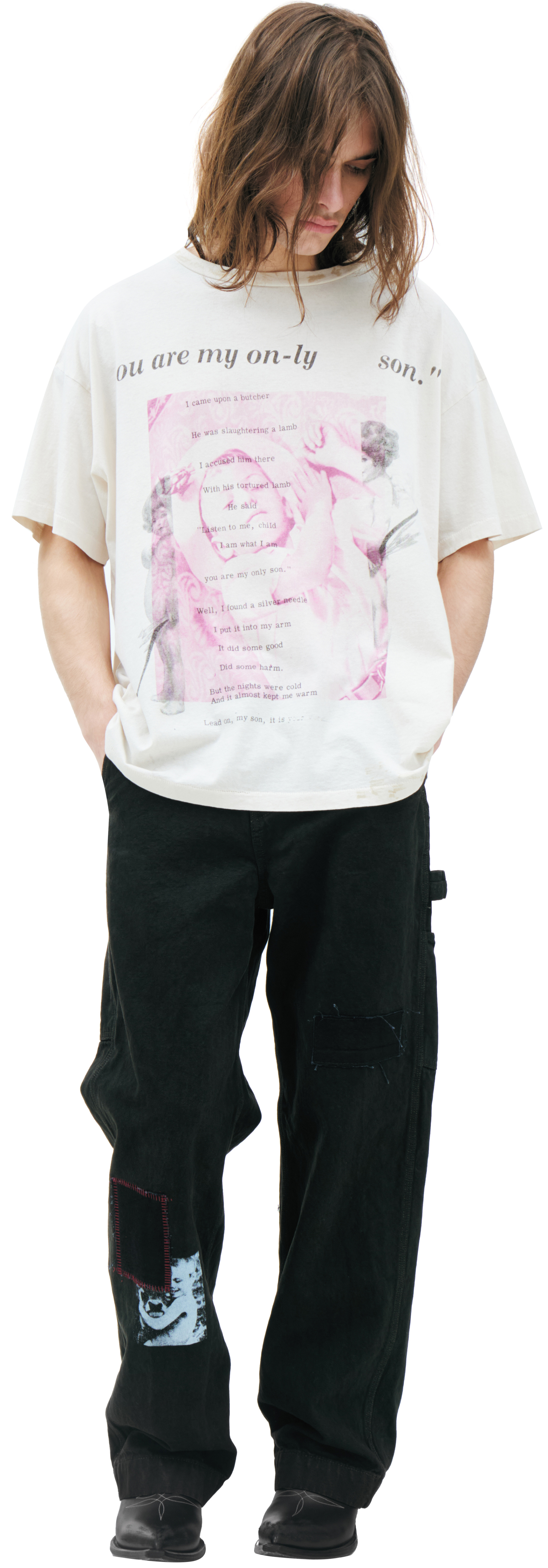 Enfants Riches Déprimés White print T-shirt