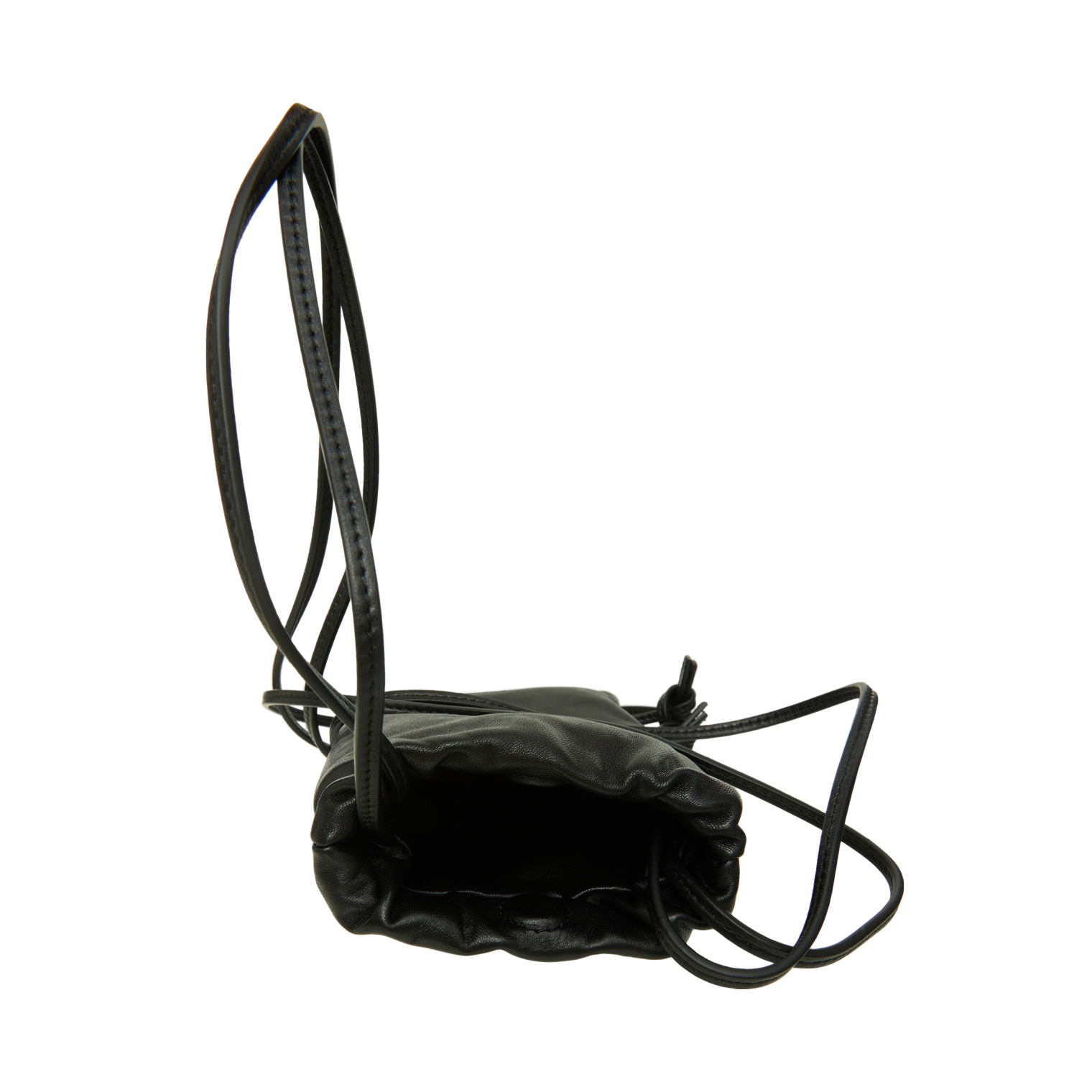 The Row Leather phone bag