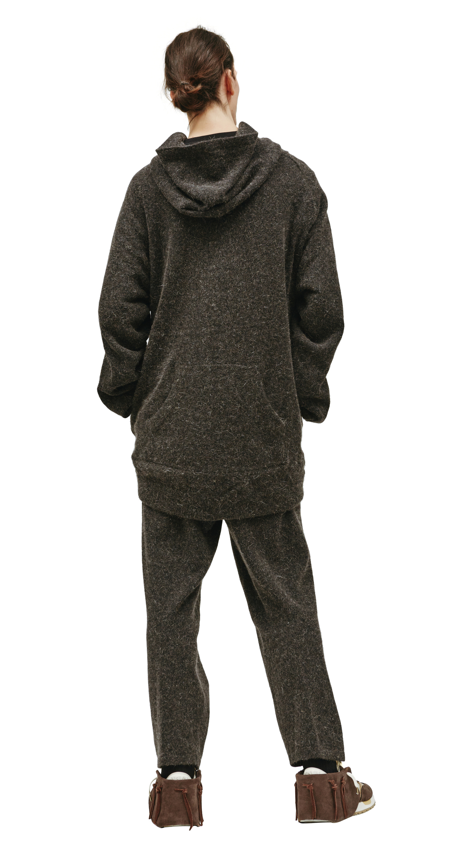 Doublet Wool knit hoodie