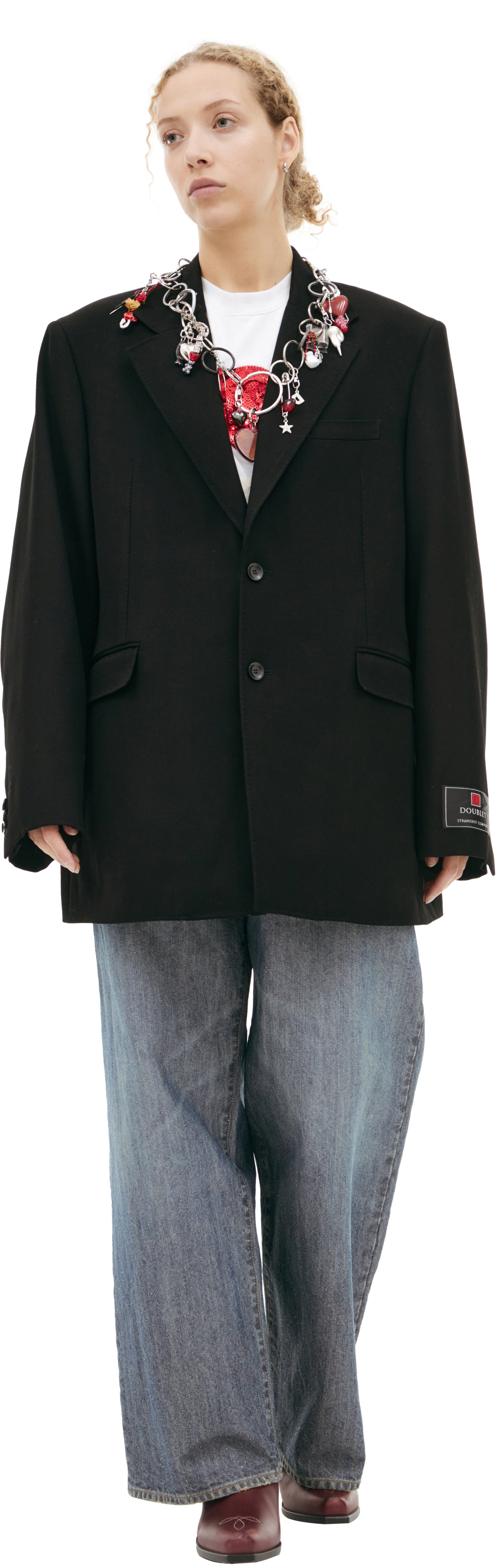 Doublet Single-breasted wool blazer