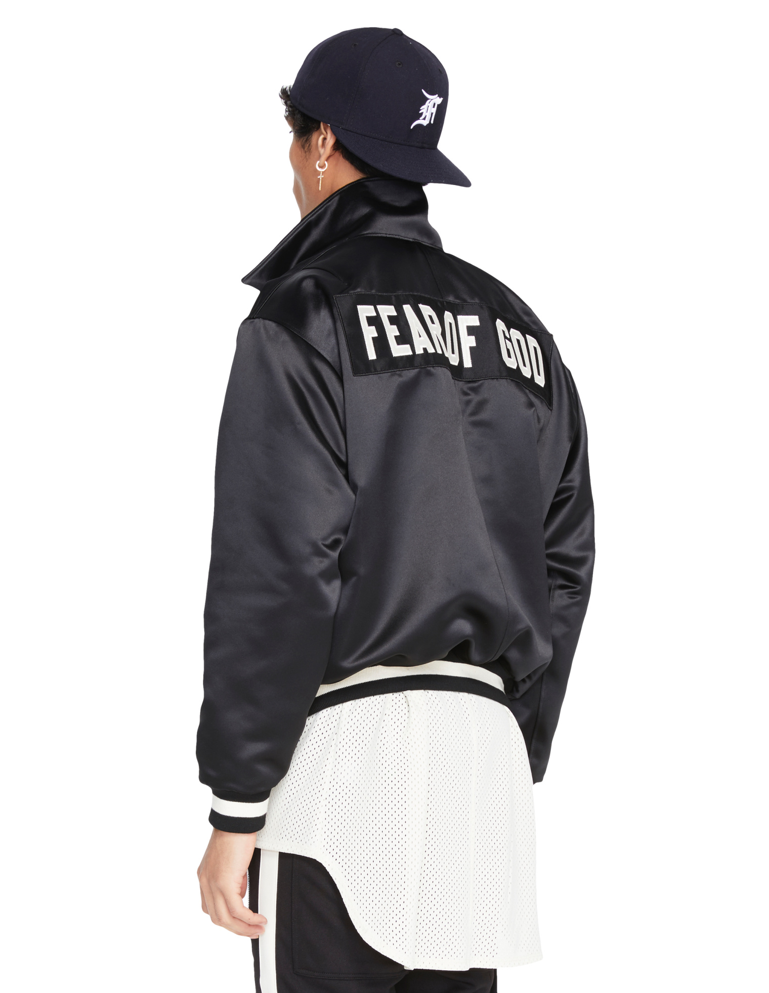 Fear of God Анорак на молнии с логотпом
