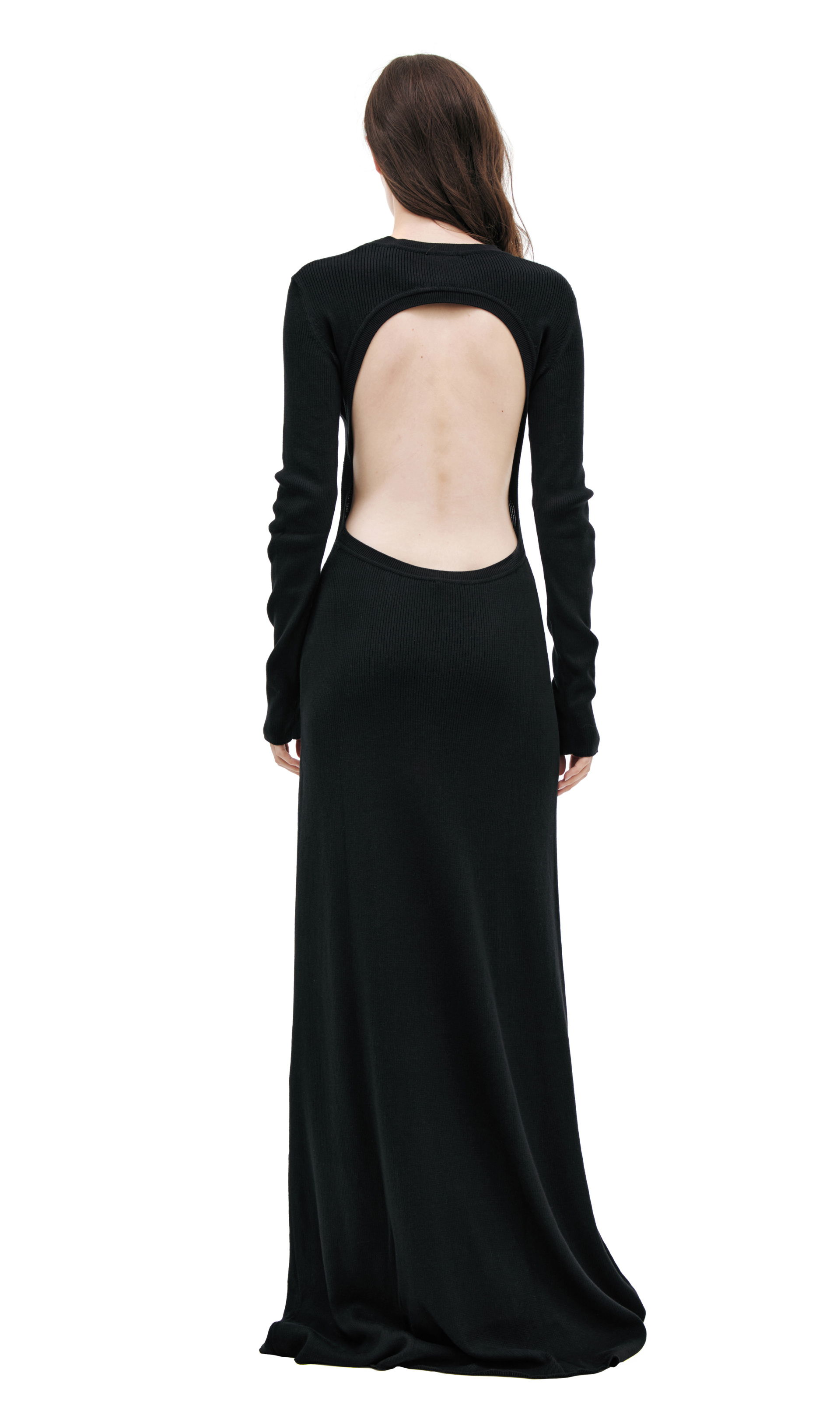 Ann Demeulemeester Knitted dress with neckline