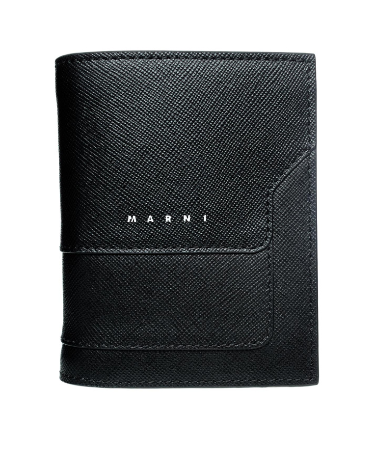 Marni Black leather wallet