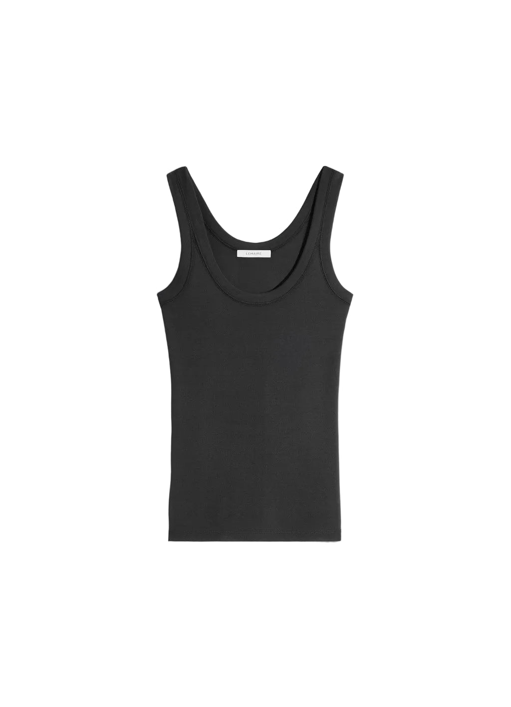 Lemaire Rib Tank Top In Jersey