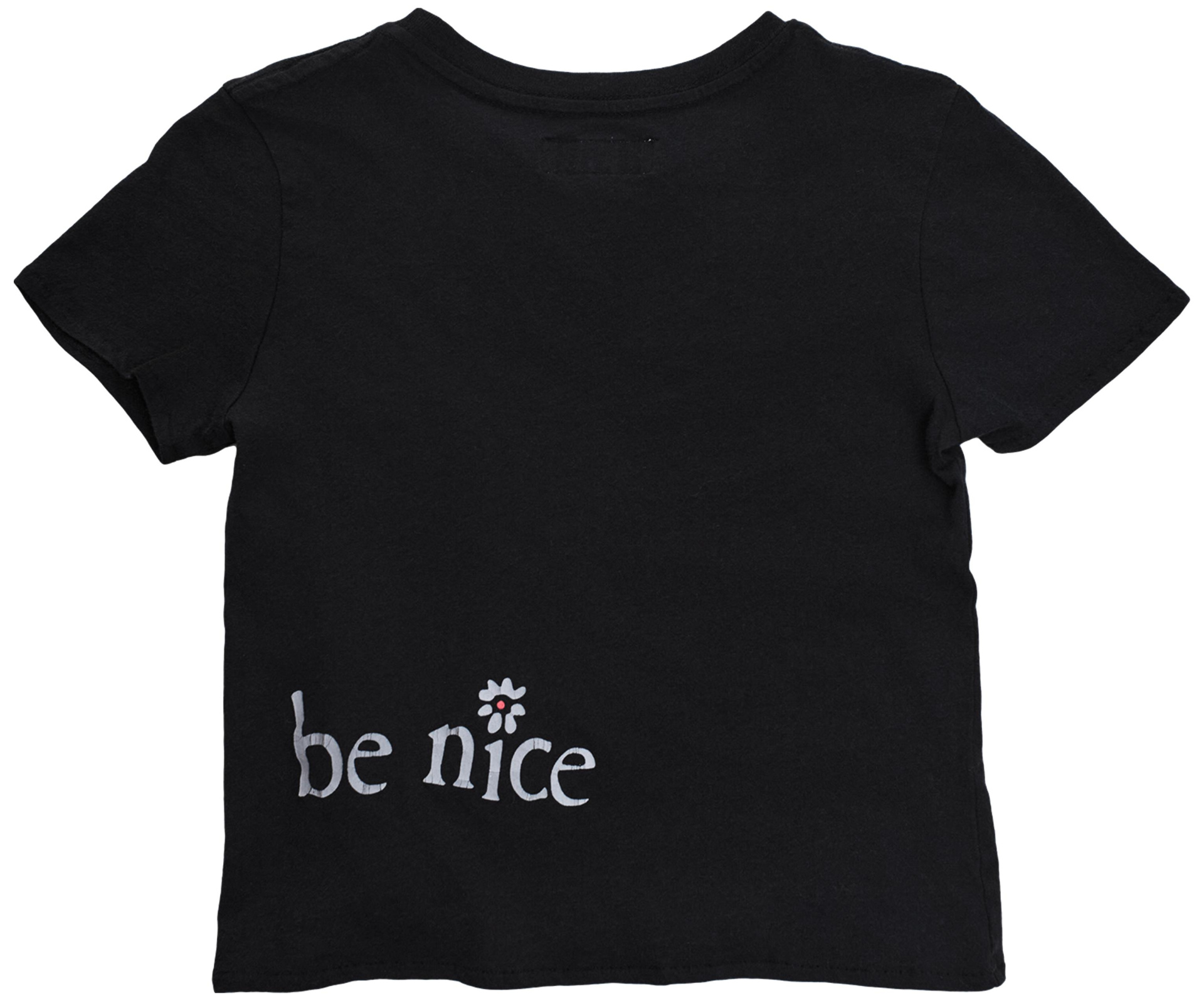 ERL Футболка-ERL06KT012/BLACK тонкая, принт venice на груди, черный