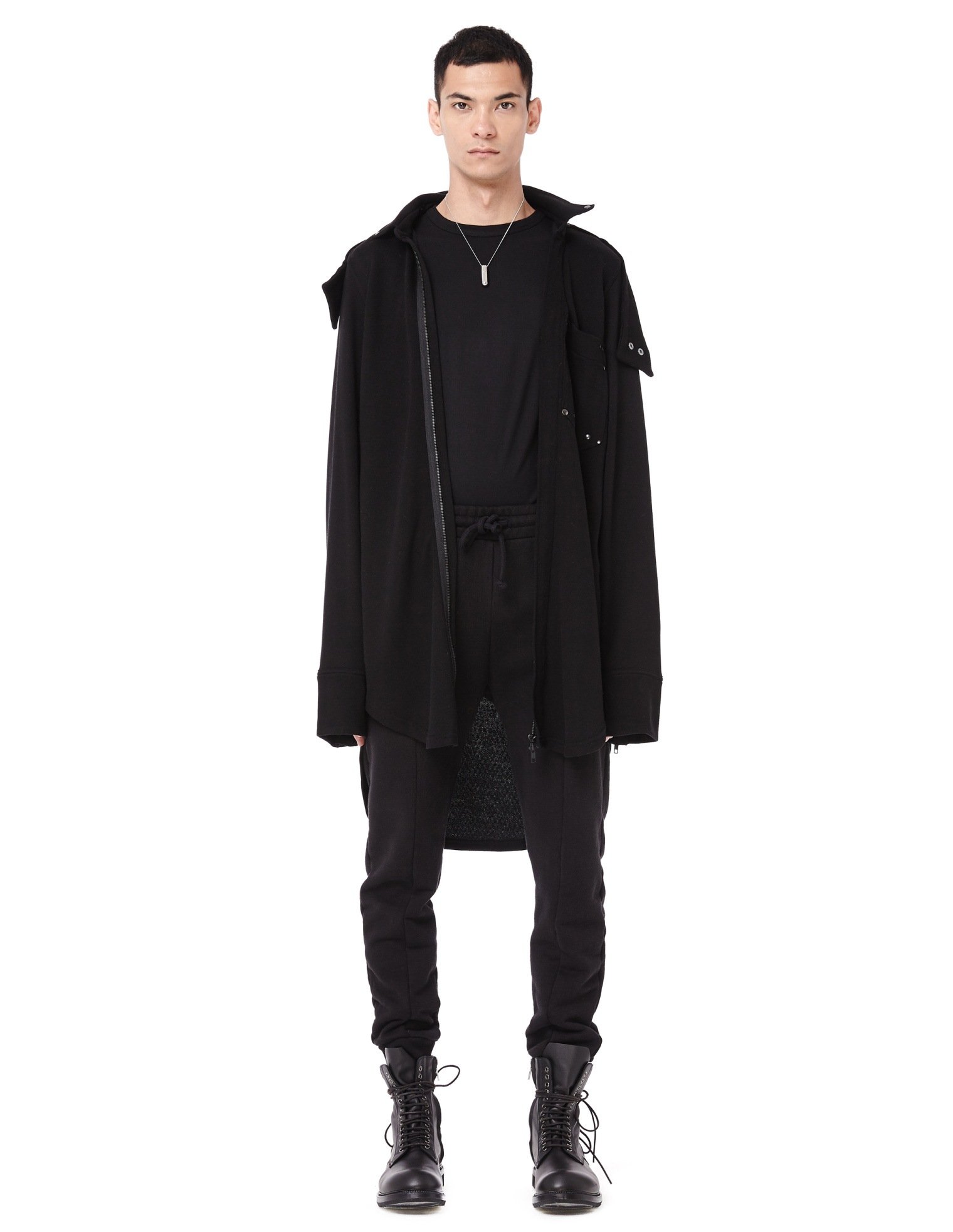 Ann Demeulemeester Lyocell hoodie