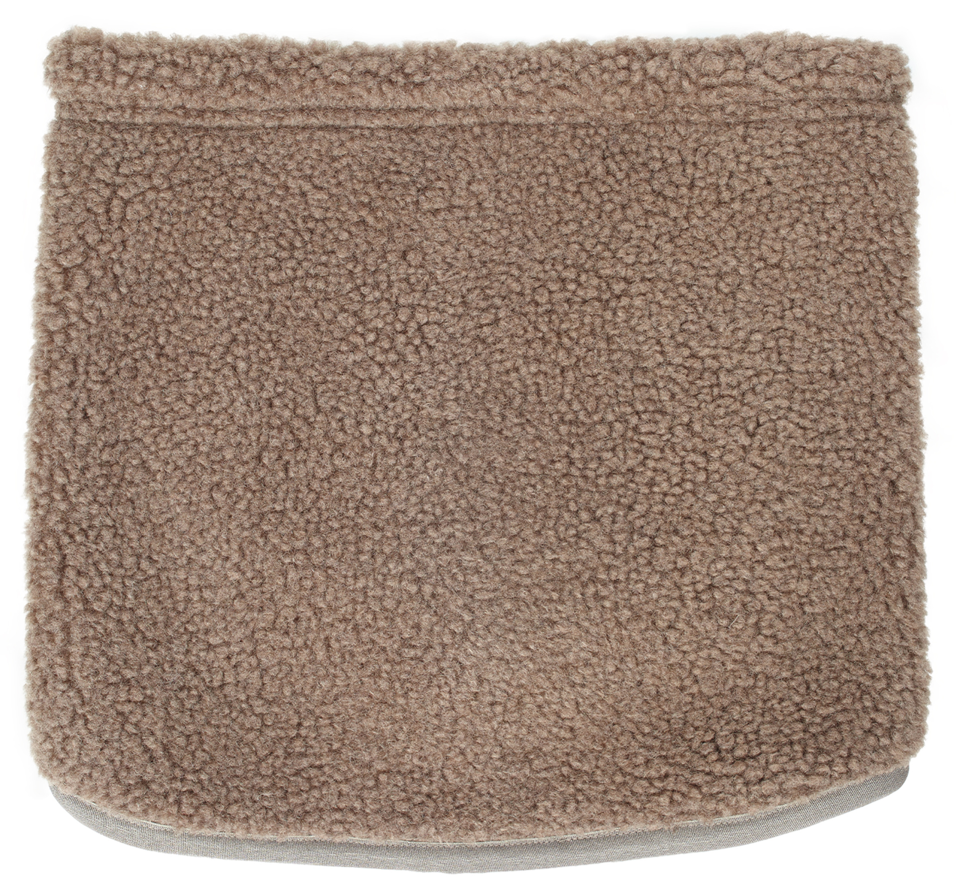 Undercover Brown zip neck scarf