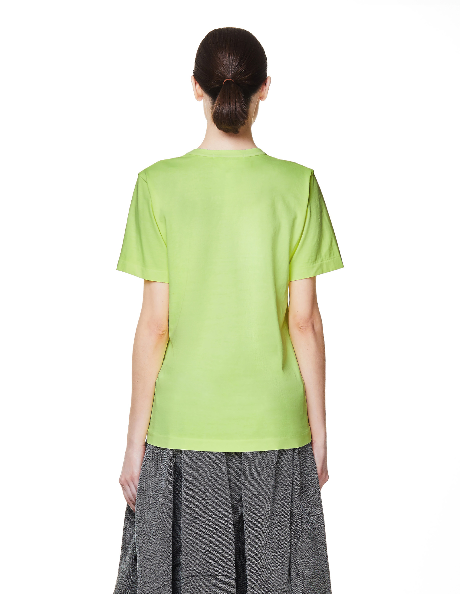 Comme des Garcons CdG Yellow Cotton T-Shirt