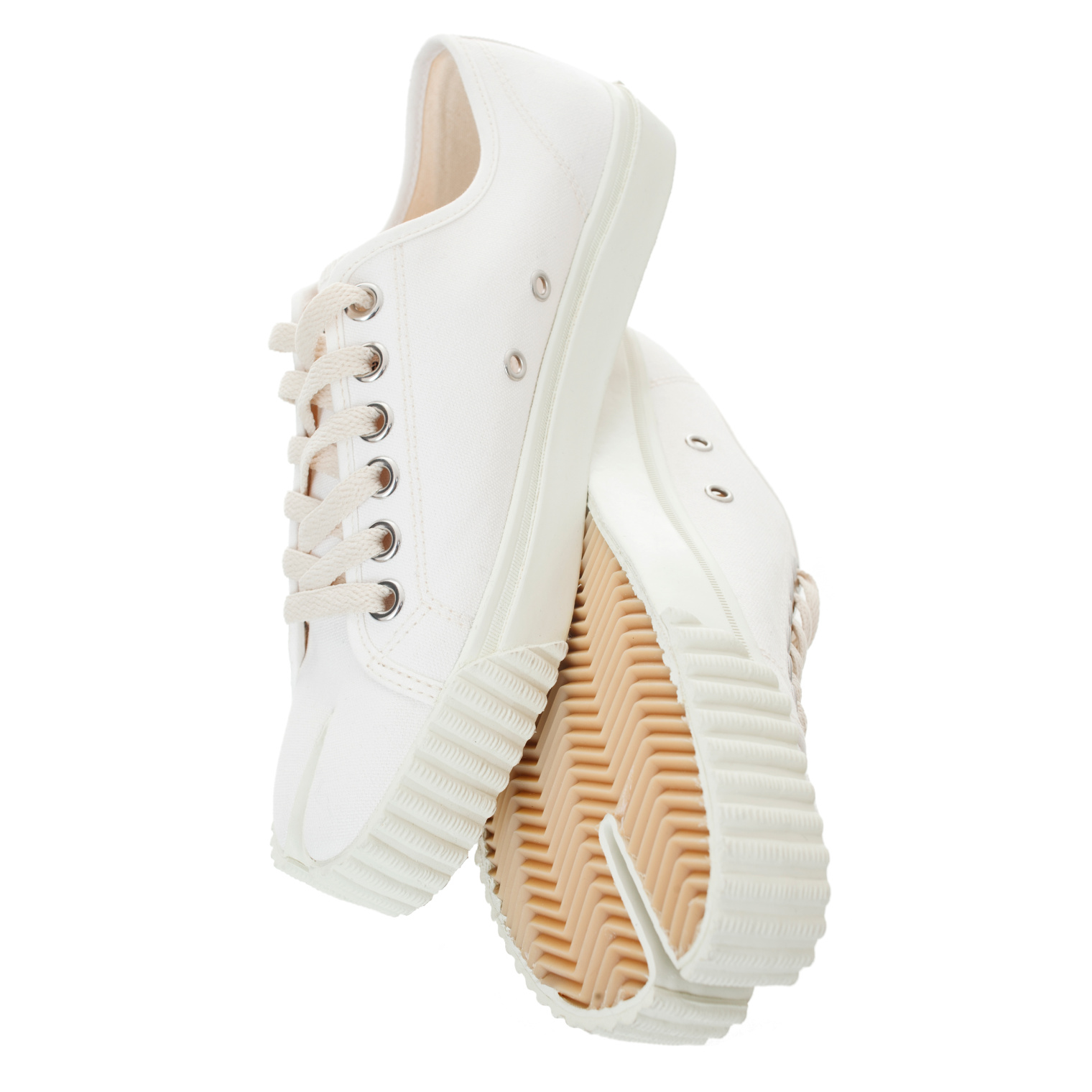 Maison Margiela White Tabi Sneakers