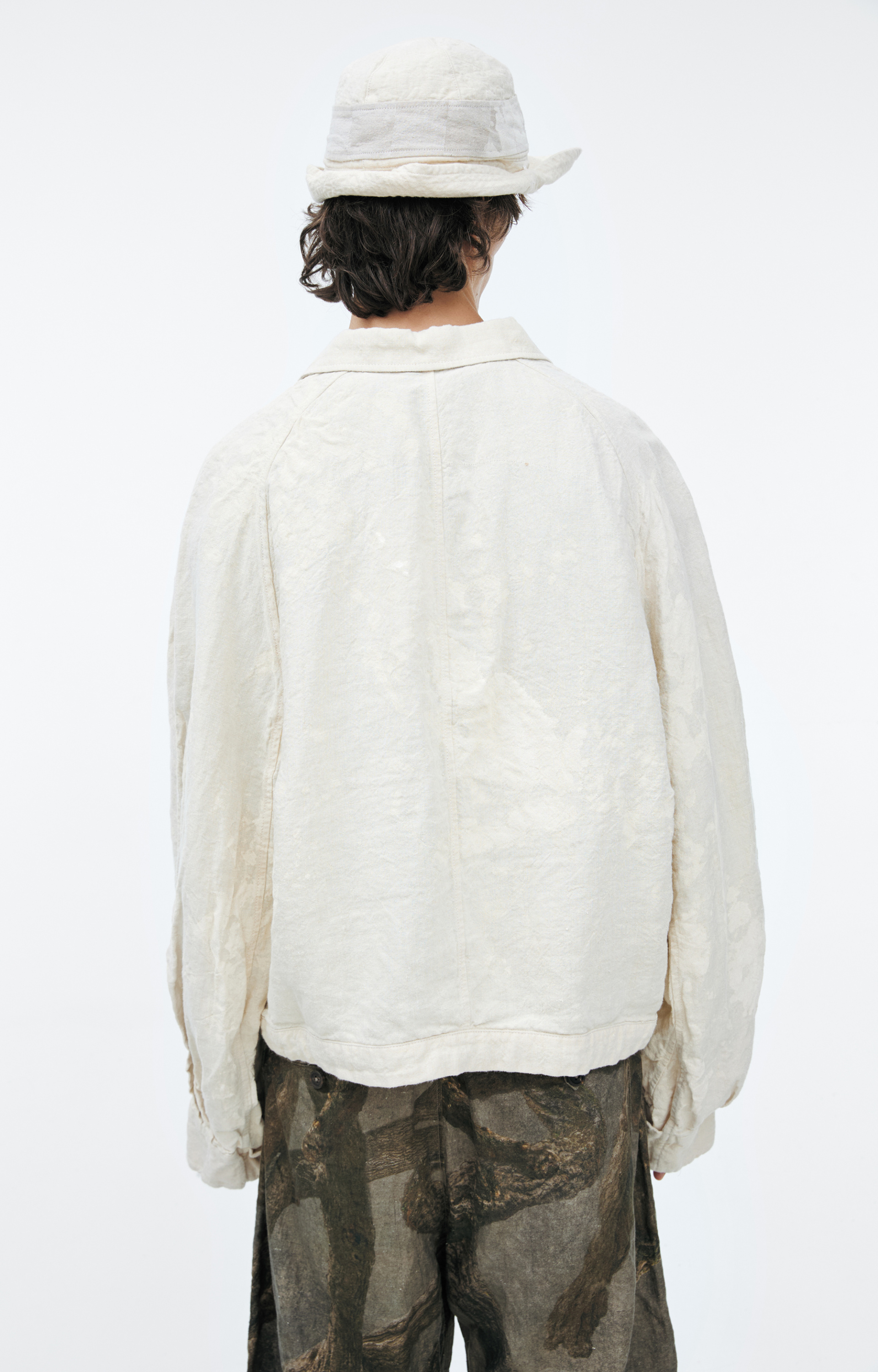 Ziggy Chen Cropped Worker Jacket