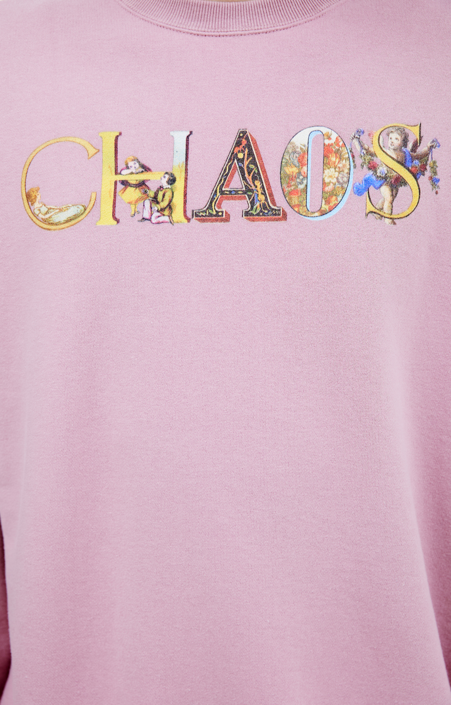 Undercover \'CHAOS\' print sweatshirt