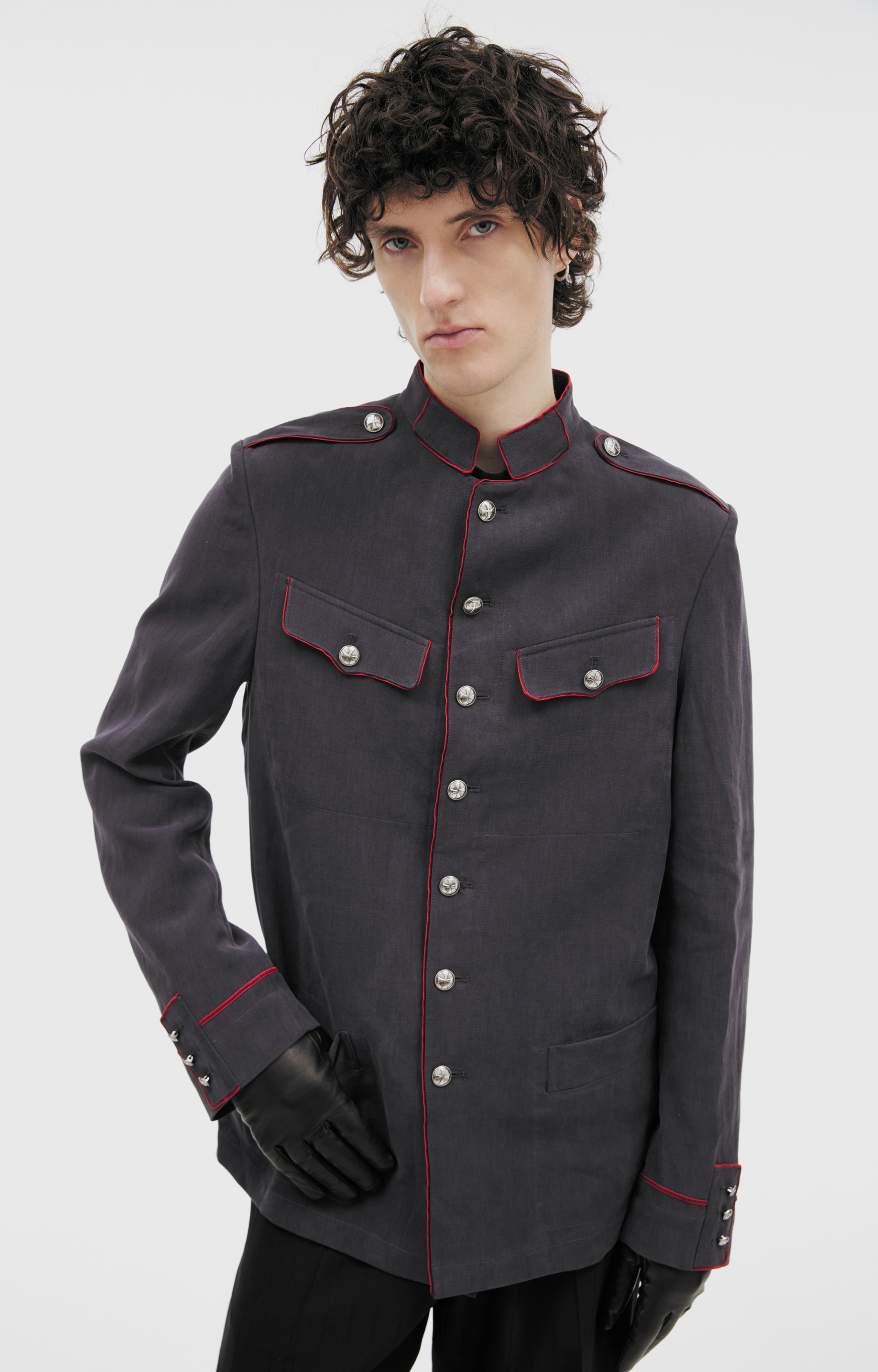 Enfants Riches Déprimés LINEN FIREMAN BLAZER