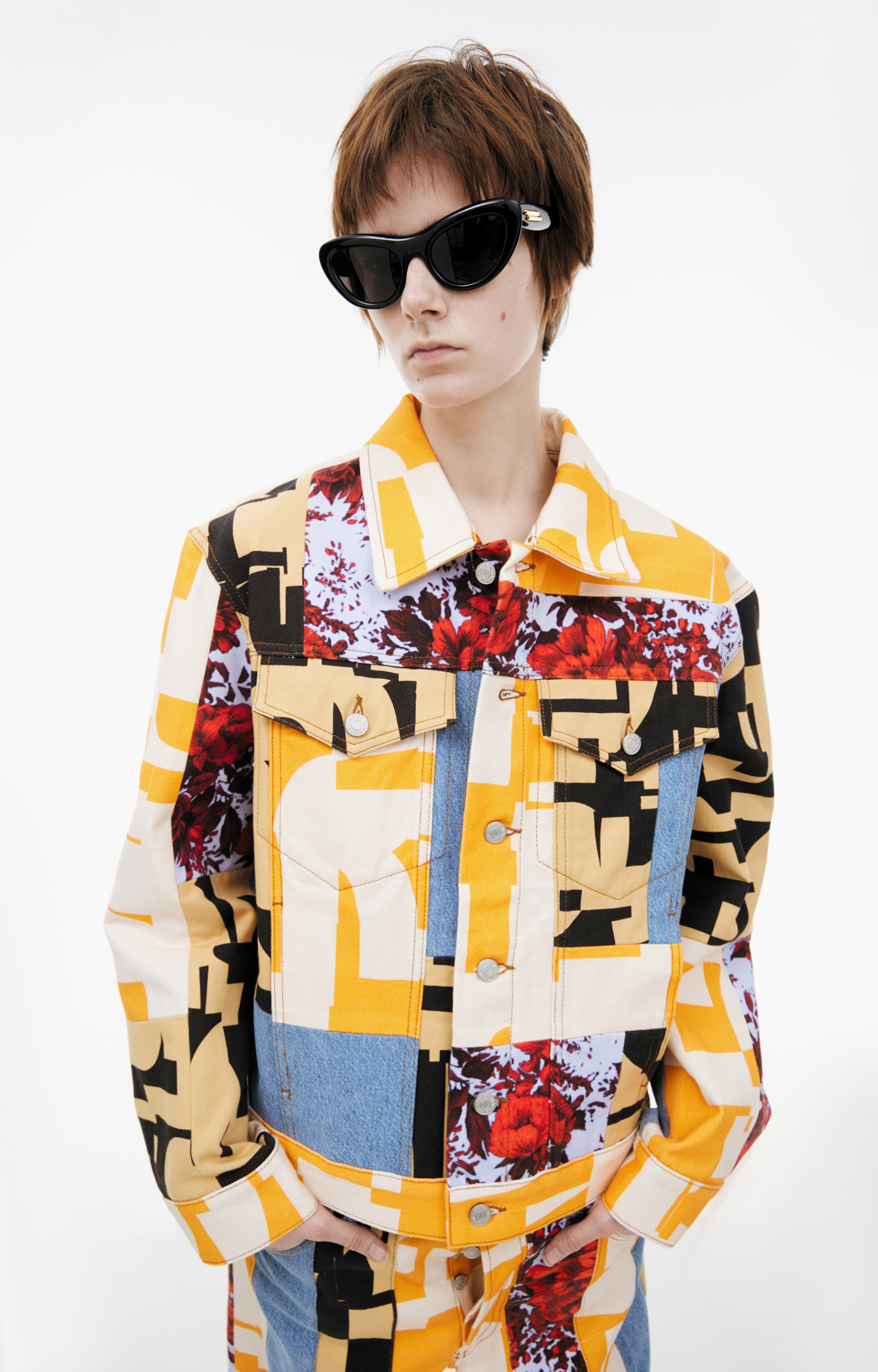 Dries Van Noten Patchwork Jacket