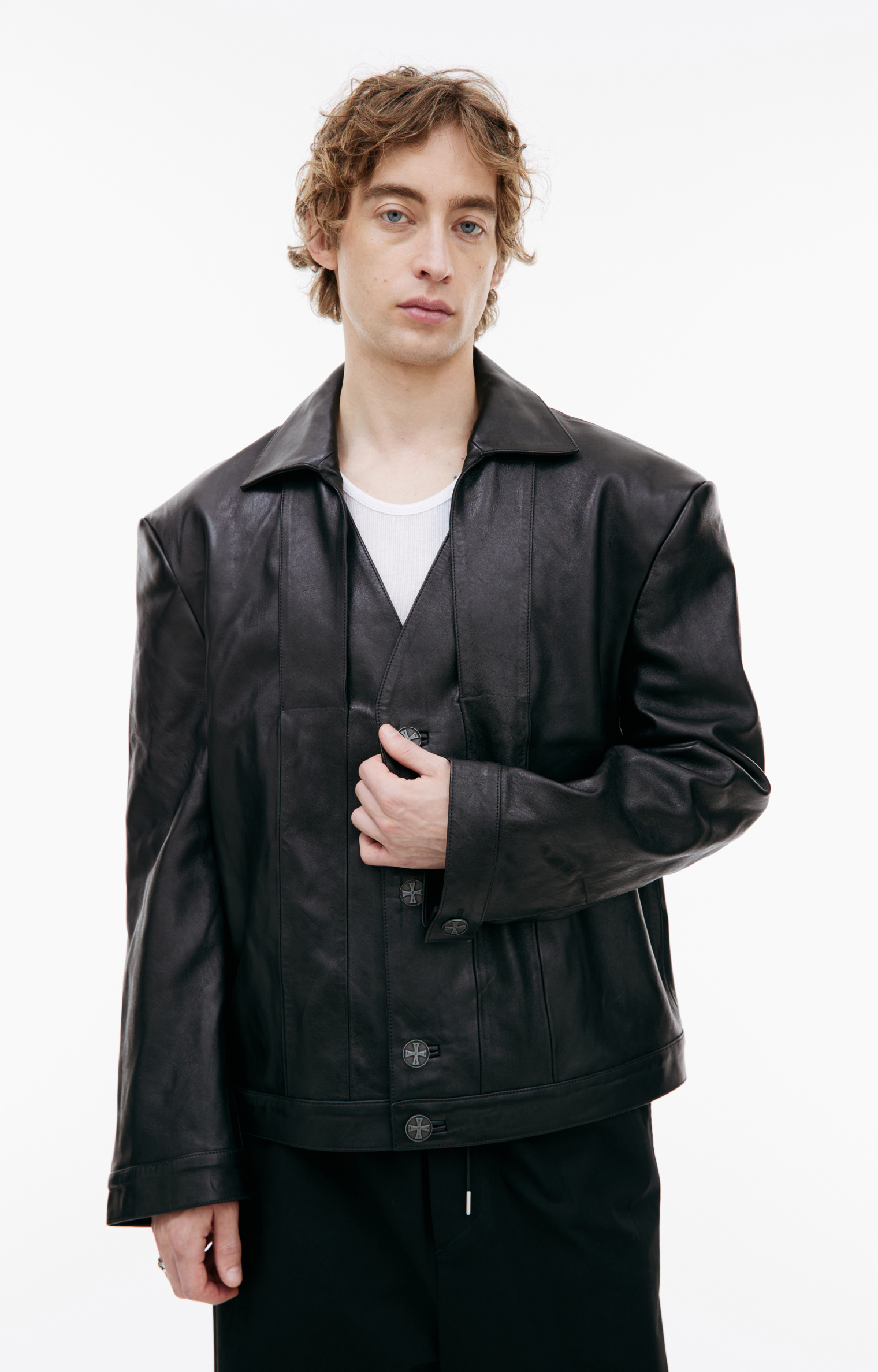 Enfants Riches Deprimes DIVORCE LEATHER JACKET