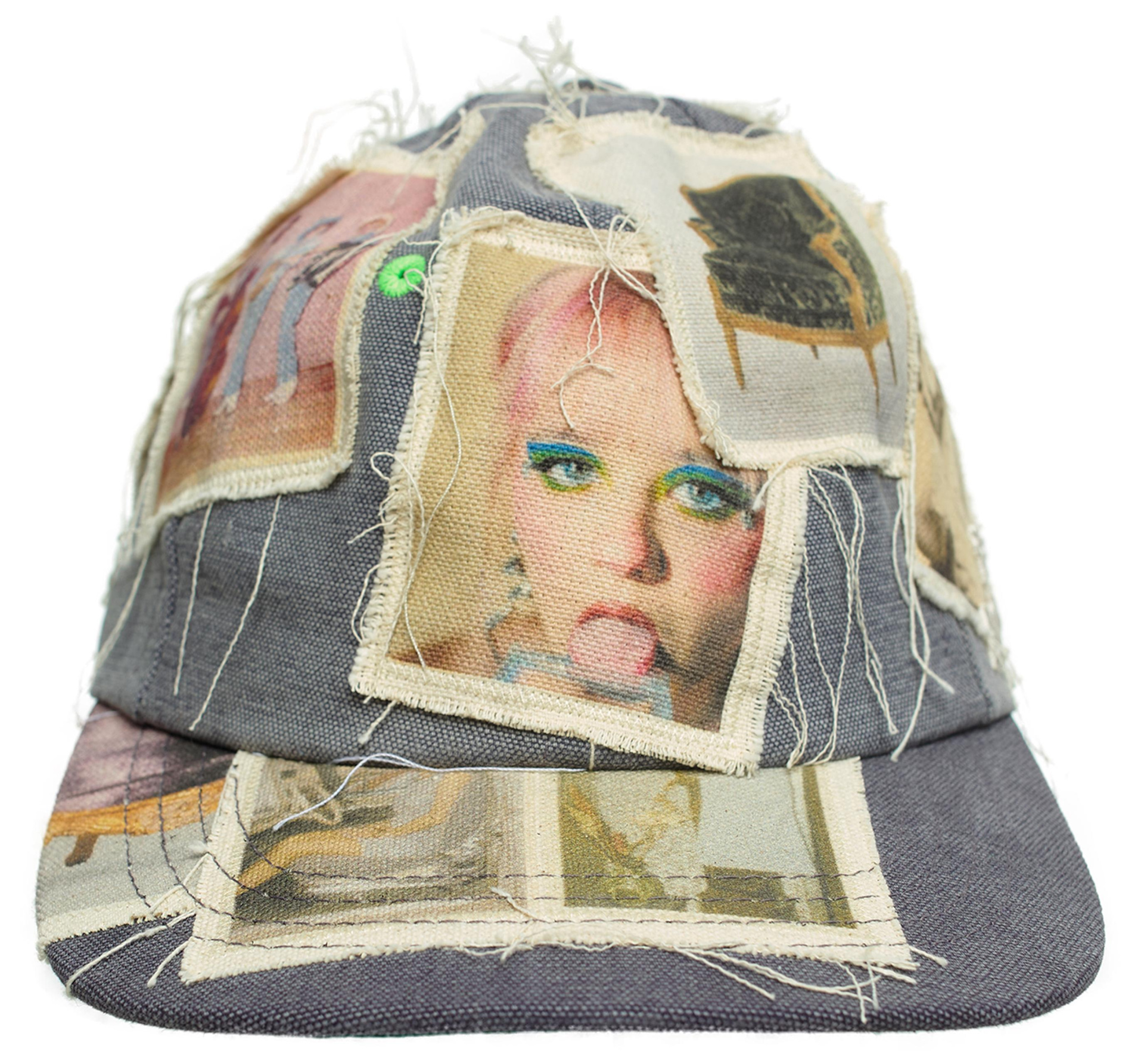 BETTER WITH AGE Grey cap with patches