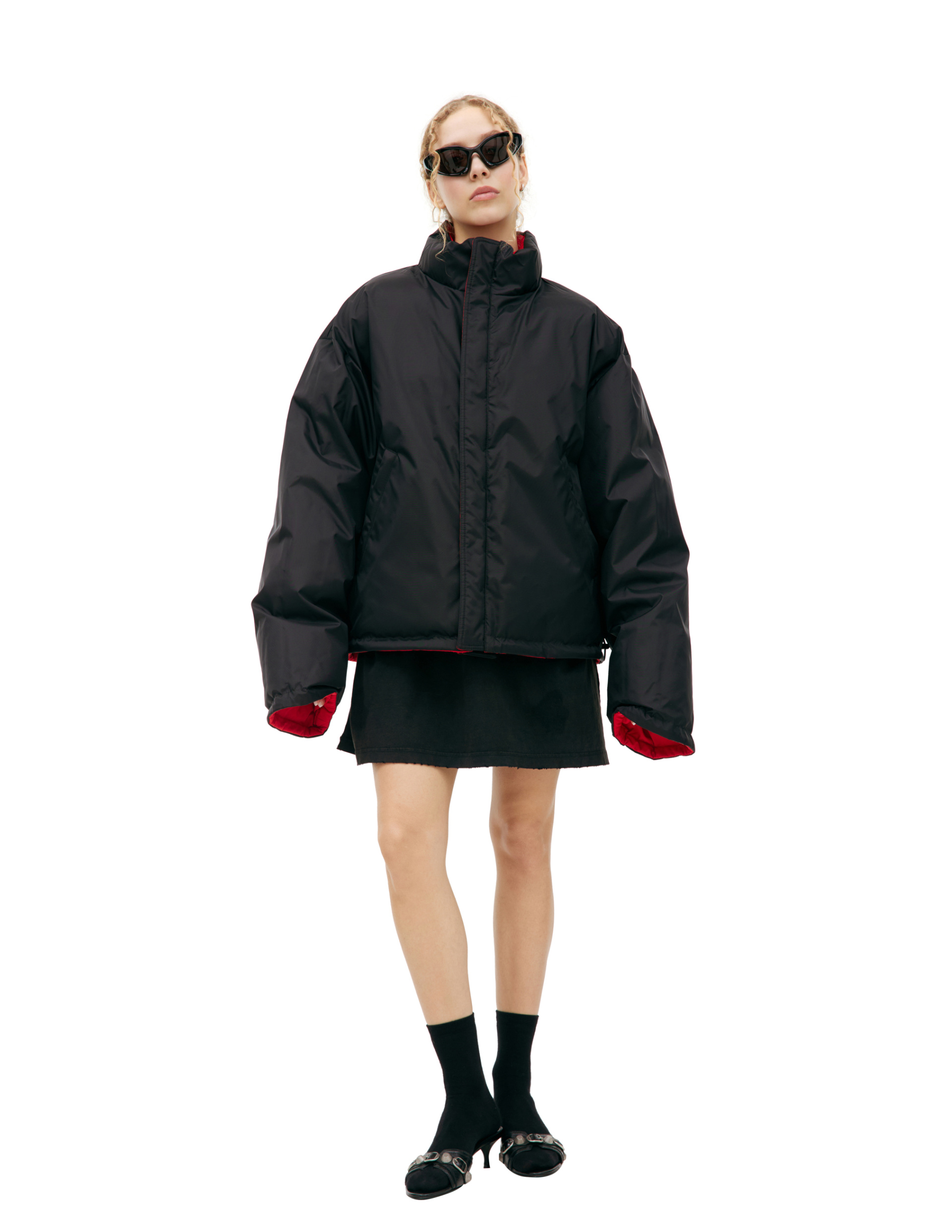 Balenciaga Two-way down jacket with zipper