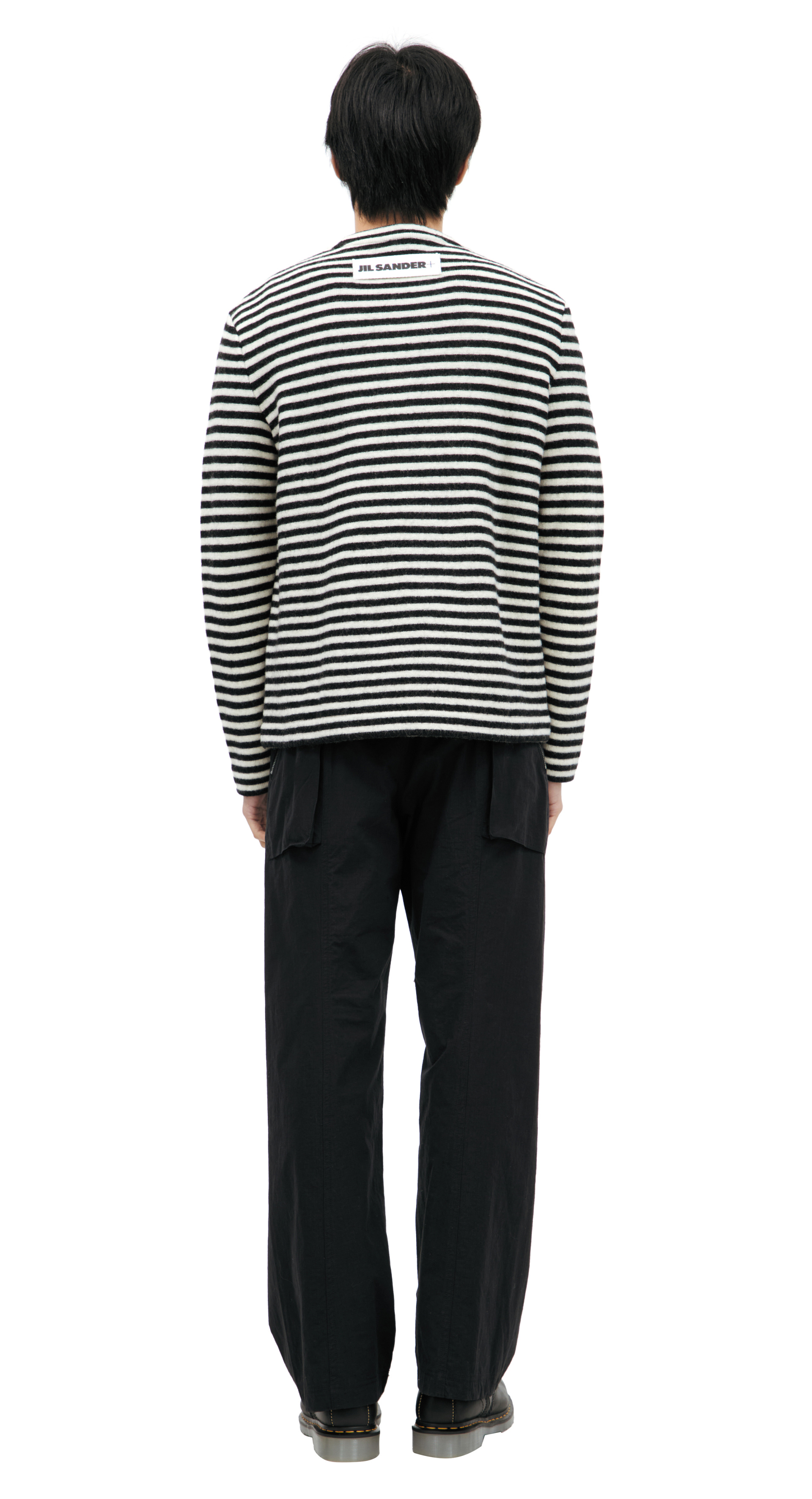 Jil Sander Multistripe wool sweater
