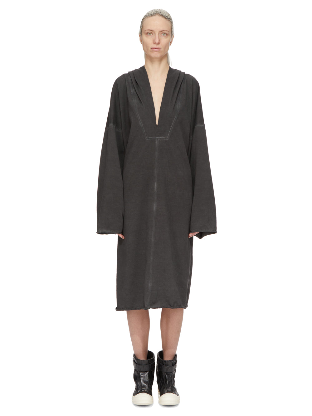 DRKSHDW by Rick Owens Long Sleeve Kaftan