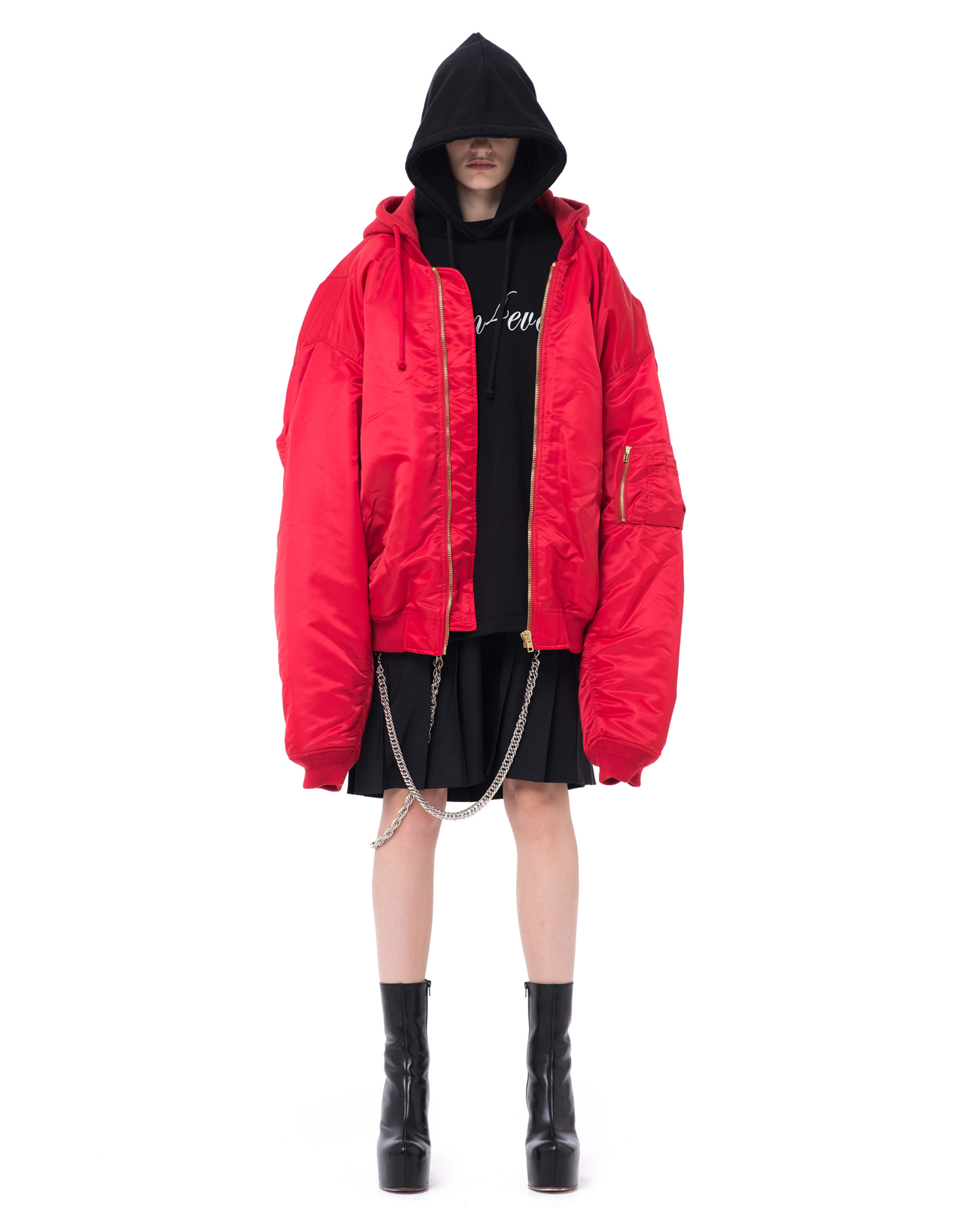 VETEMENTS Бомбер из полиэстера