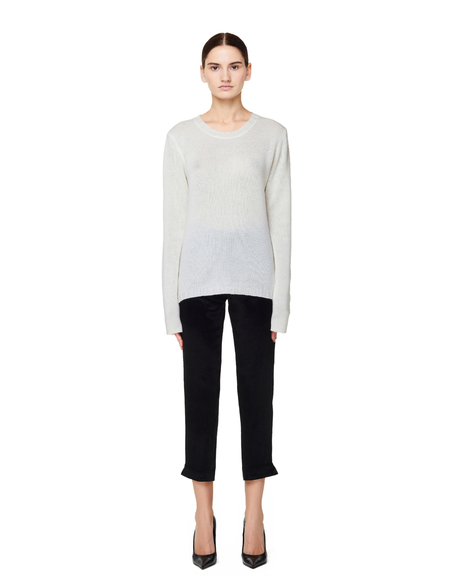James Perse Ivory Cashmere Sweater