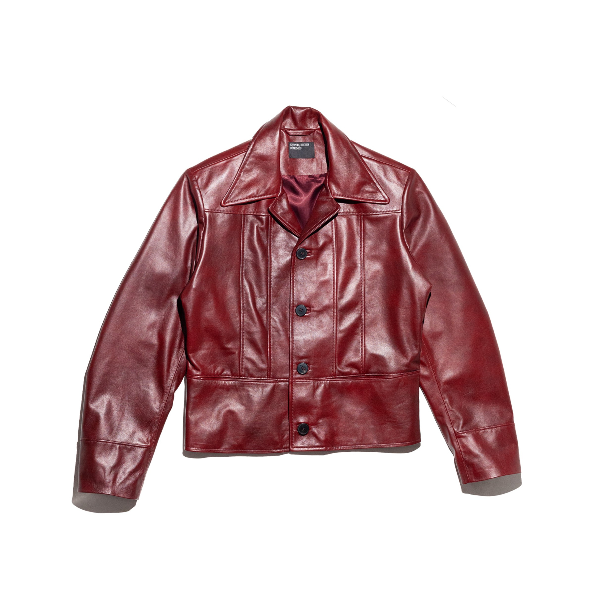 Enfants Riches Déprimés Red leather jacket
