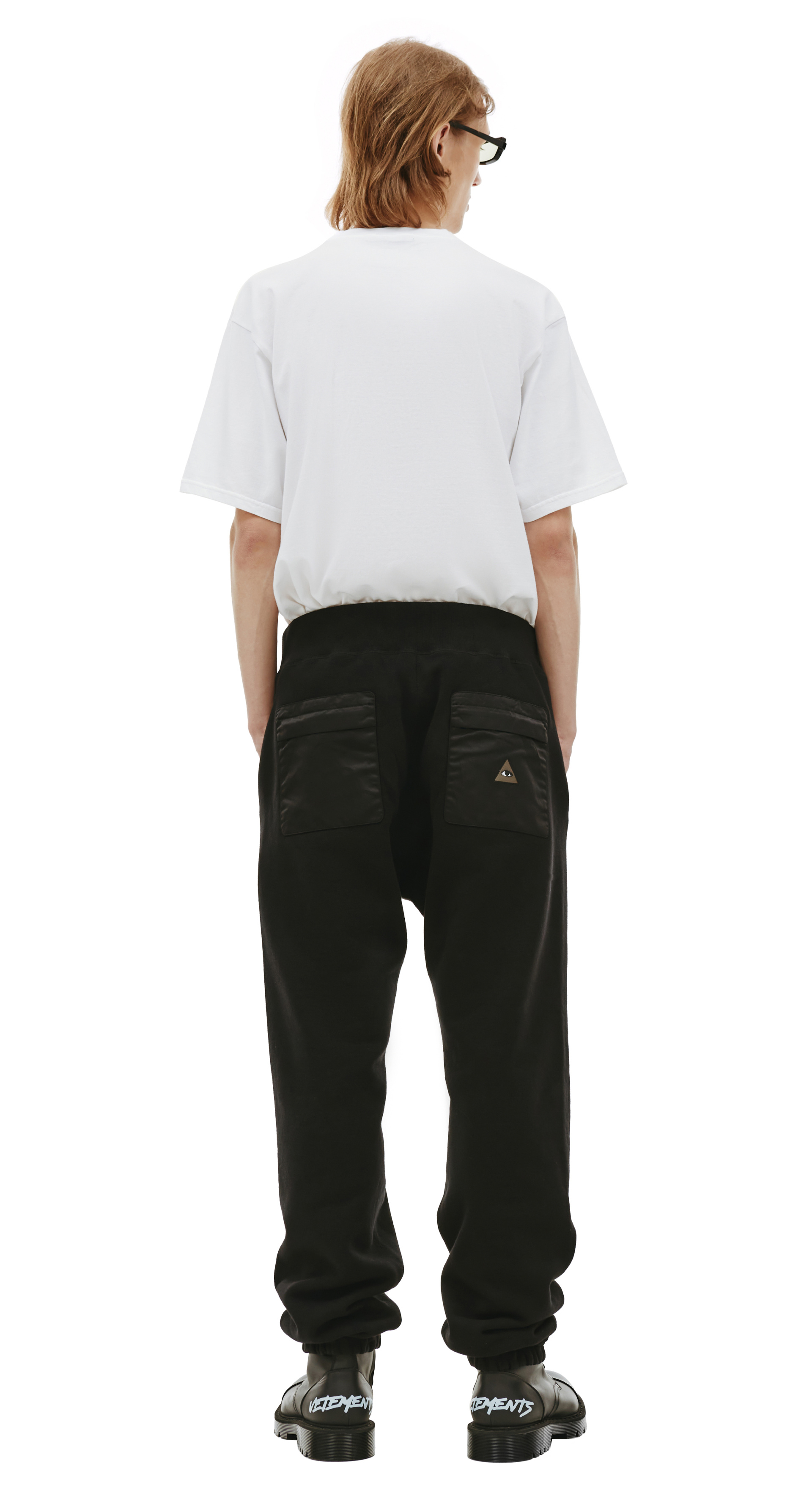 Undercover Black cotton sweatpants
