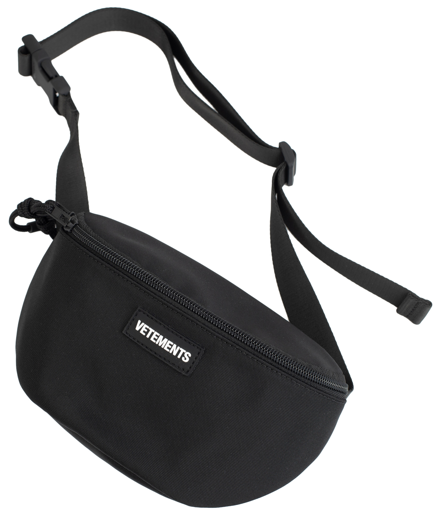 Vetements Solid Color Nylon Bum Bag with All-Over Logo unisex men women -  Glamood Outlet