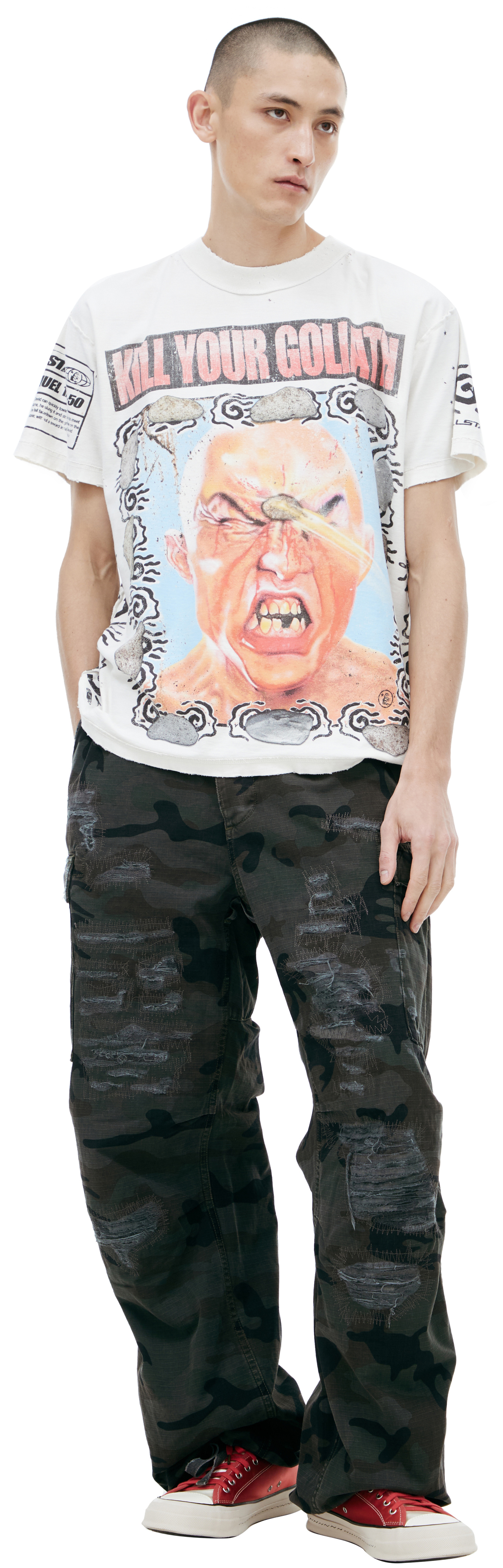 Hellstar \'GOLIATH\' print T-shirt