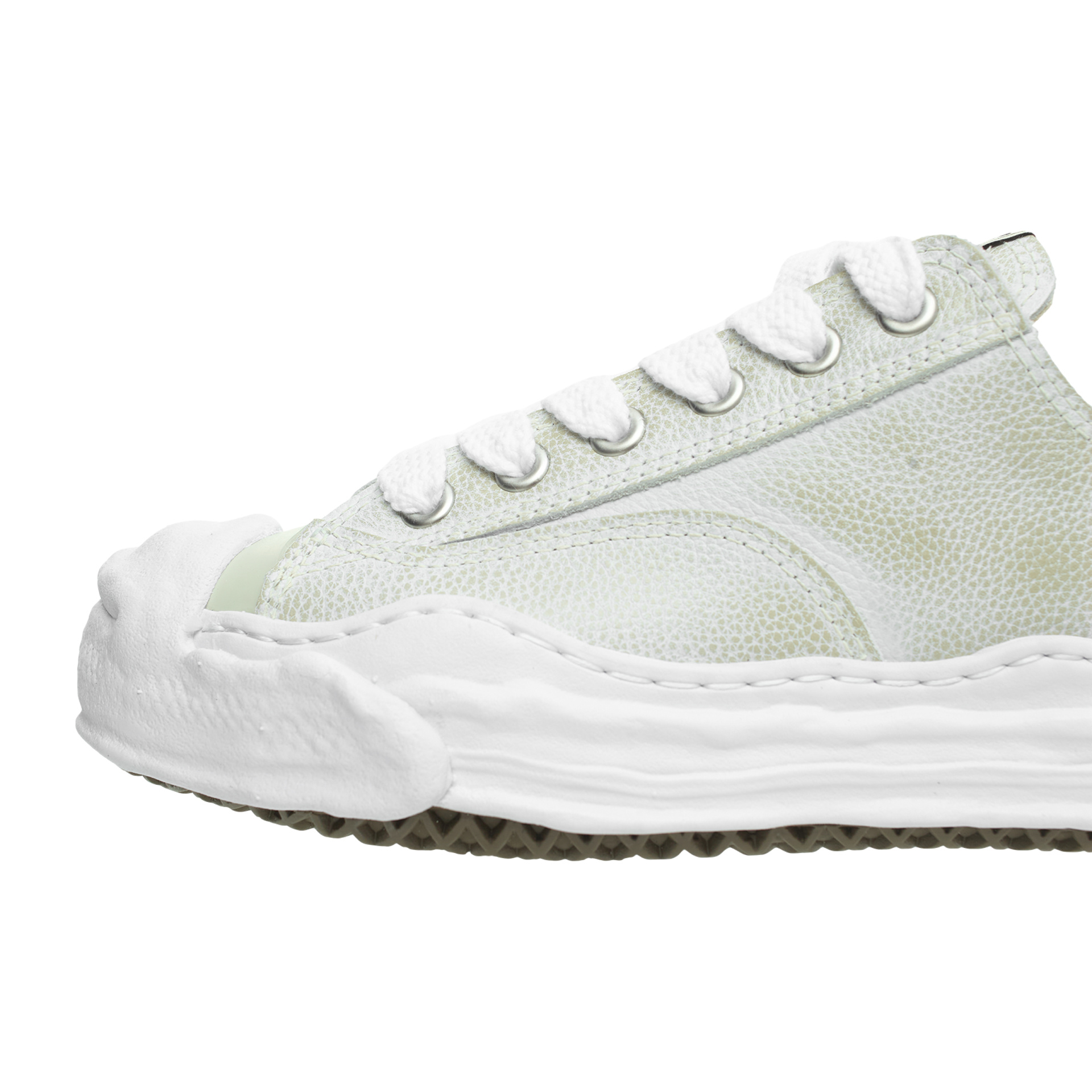Maison Mihara Yasuhiro Scuffed leather sneakers