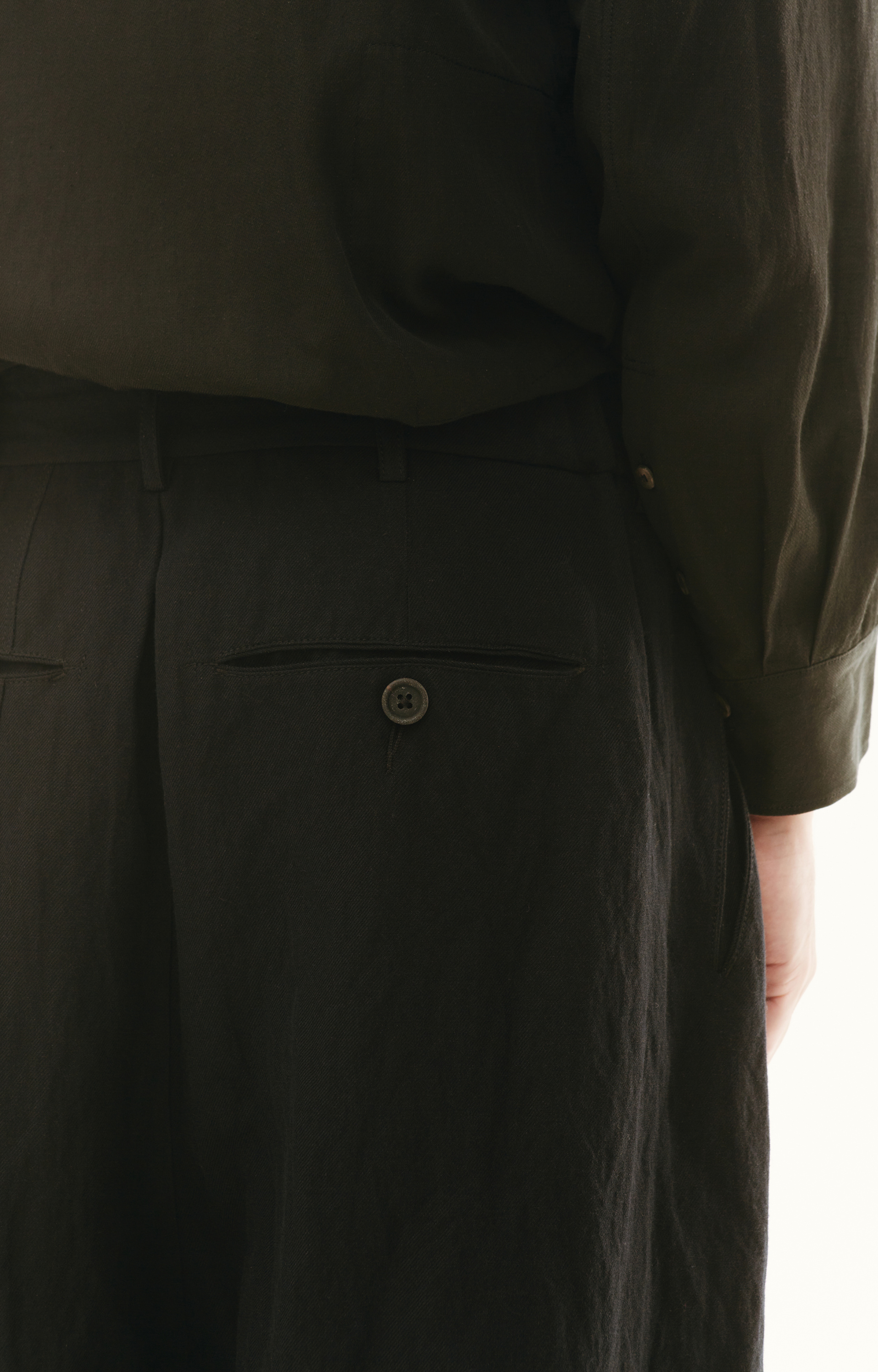 Ziggy Chen Half drawstring trousers