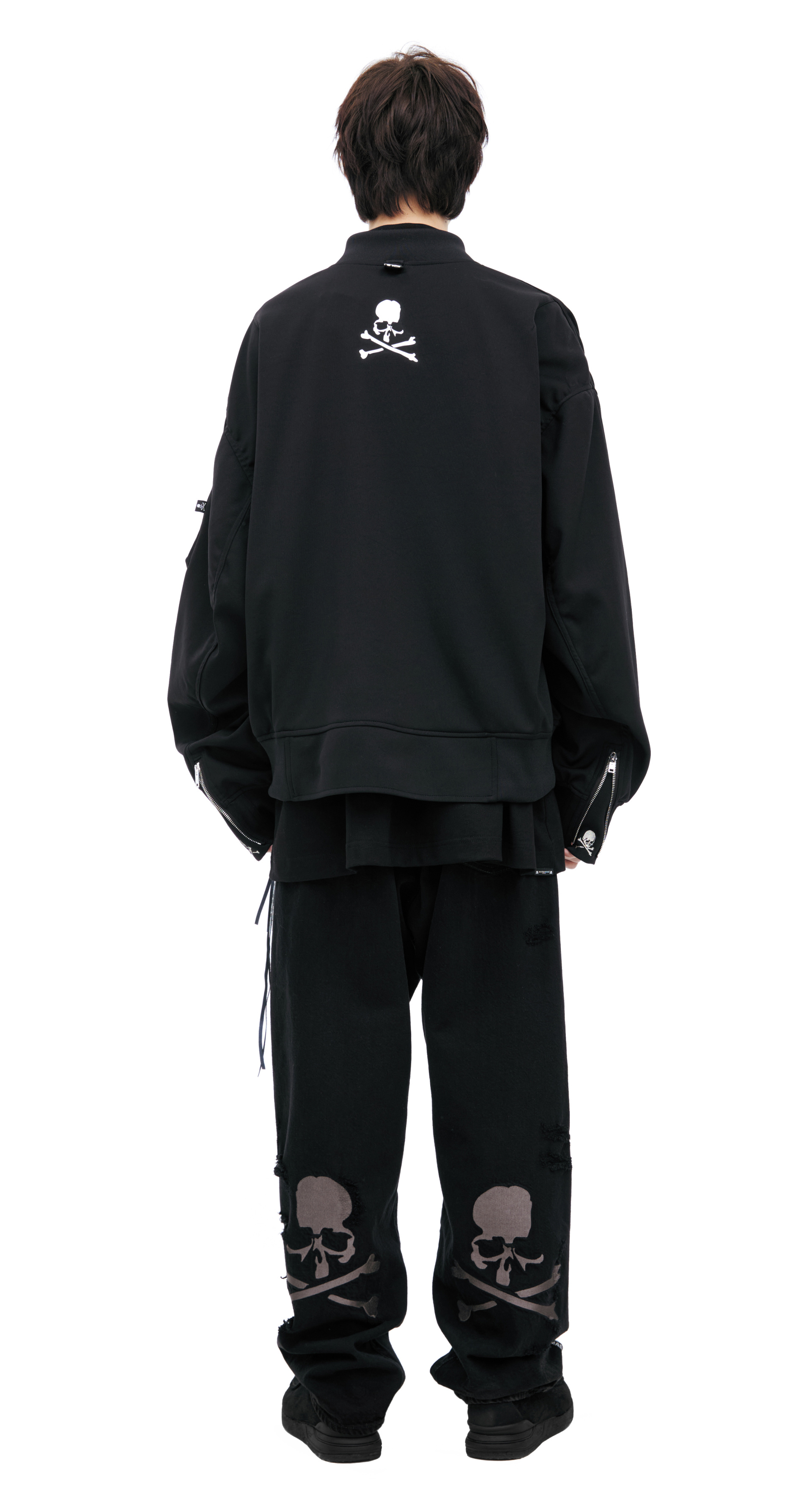 Mastermind WORLD Black logo bomber