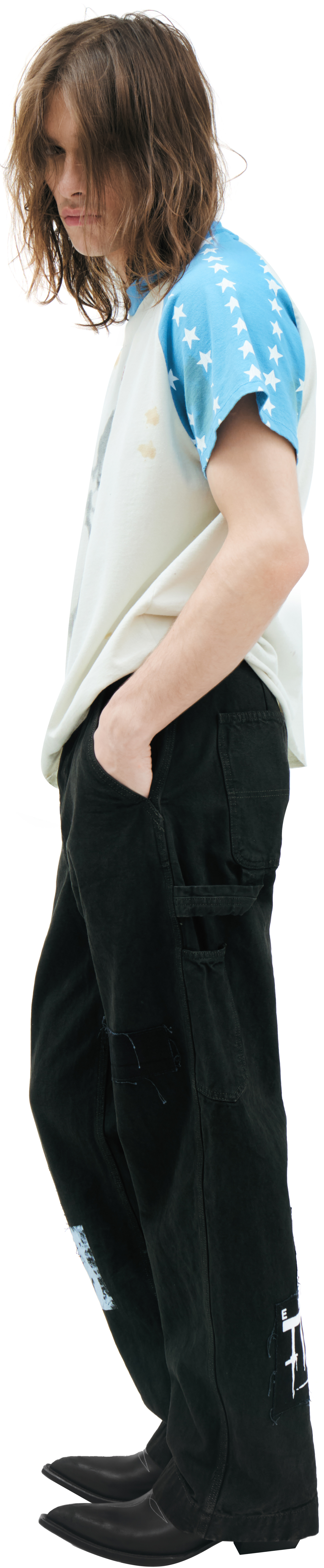 Enfants Riches Déprimés CARPENTER Jeans with Patches