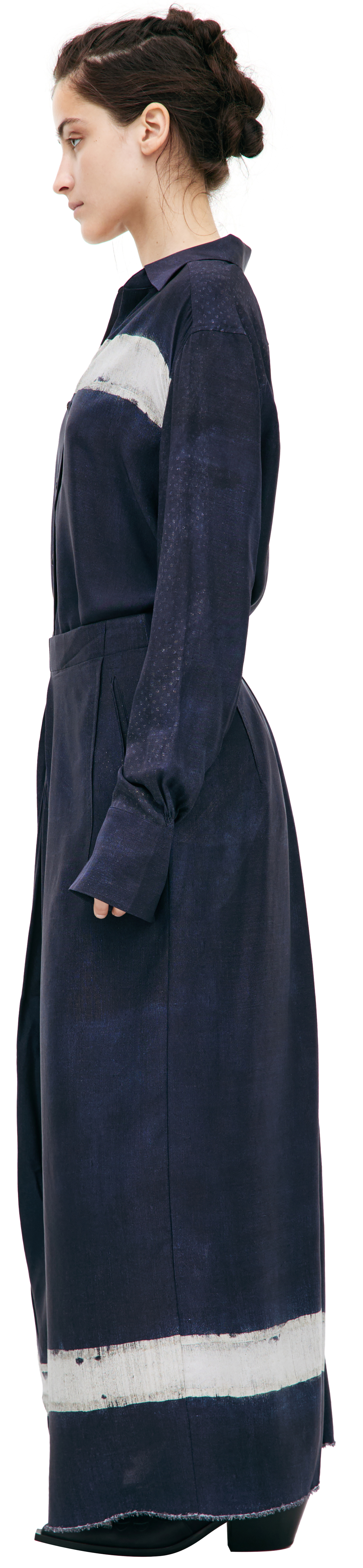 Ziggy Chen Silk maxi skirt