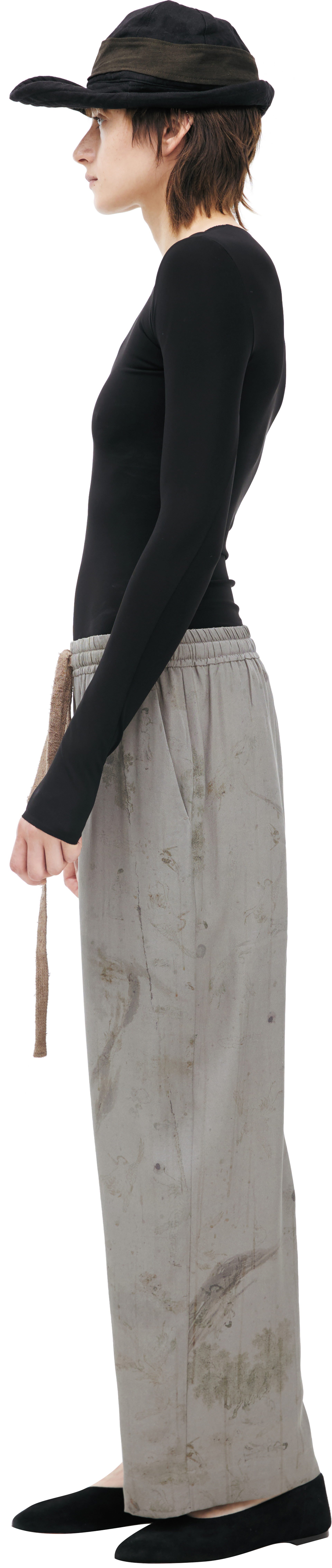 Ziggy Chen Silk Trousers