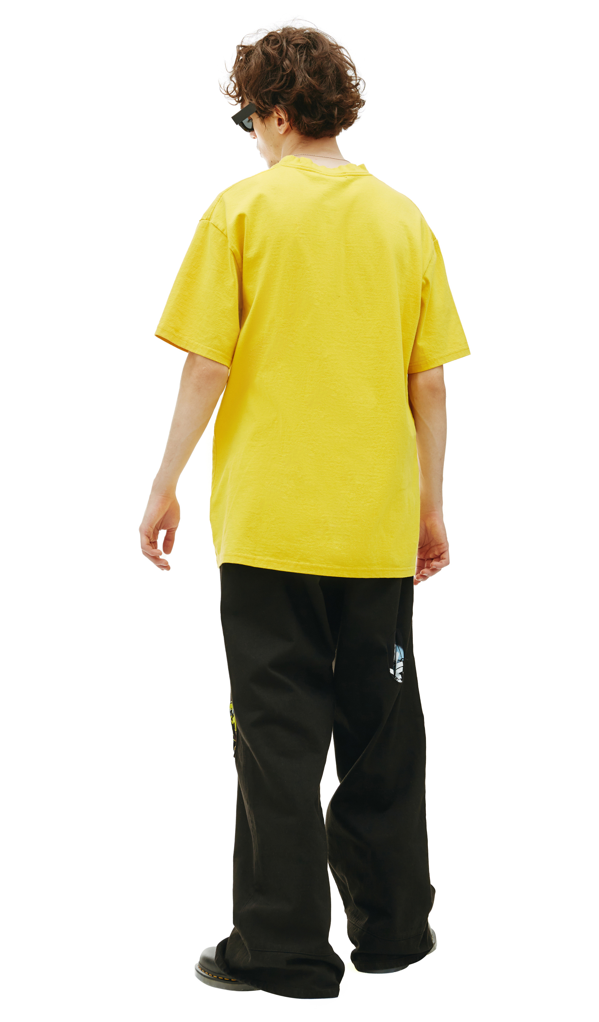 Undercover Yellow print t-shirt