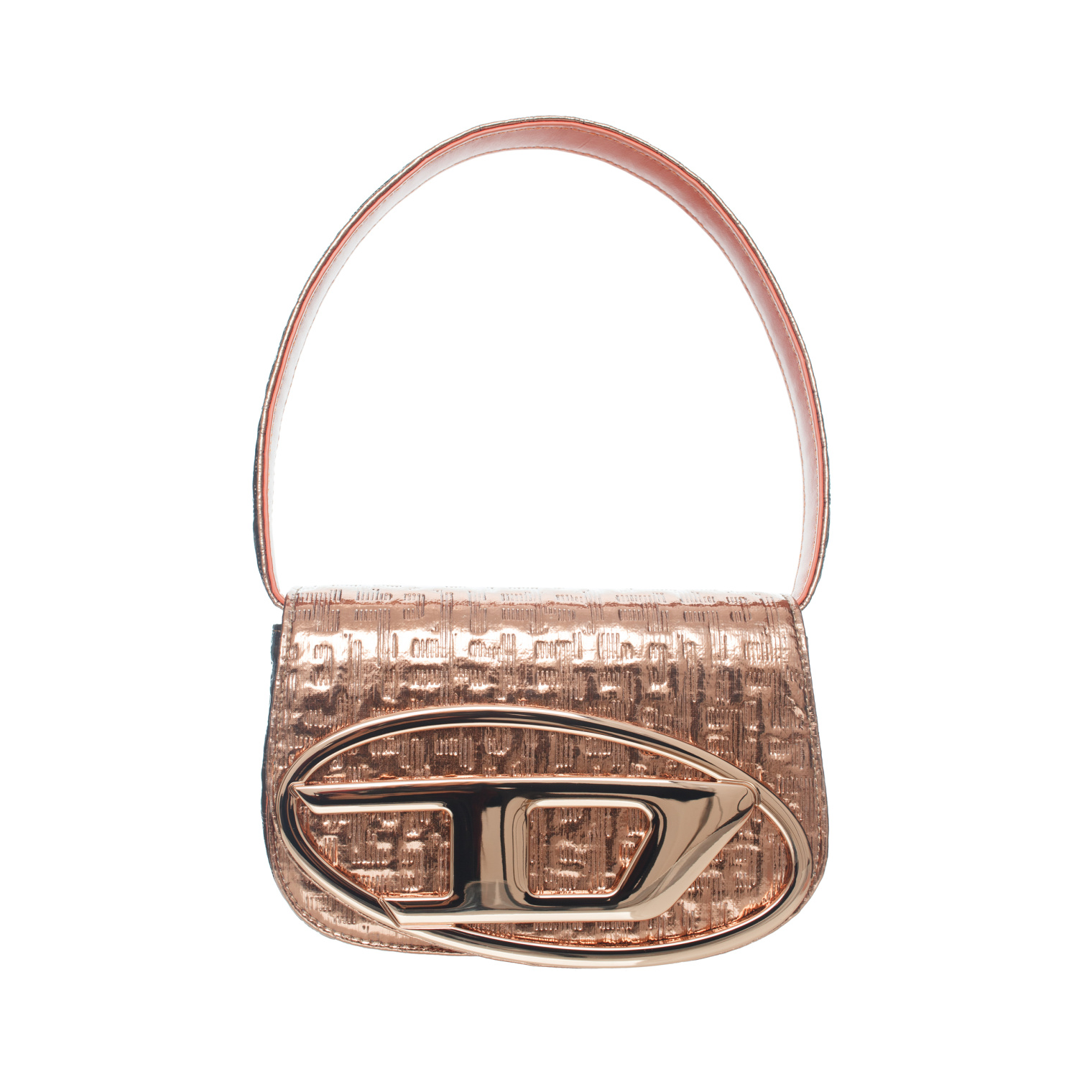 Diesel 1DR shoulder bag with metallic monogram