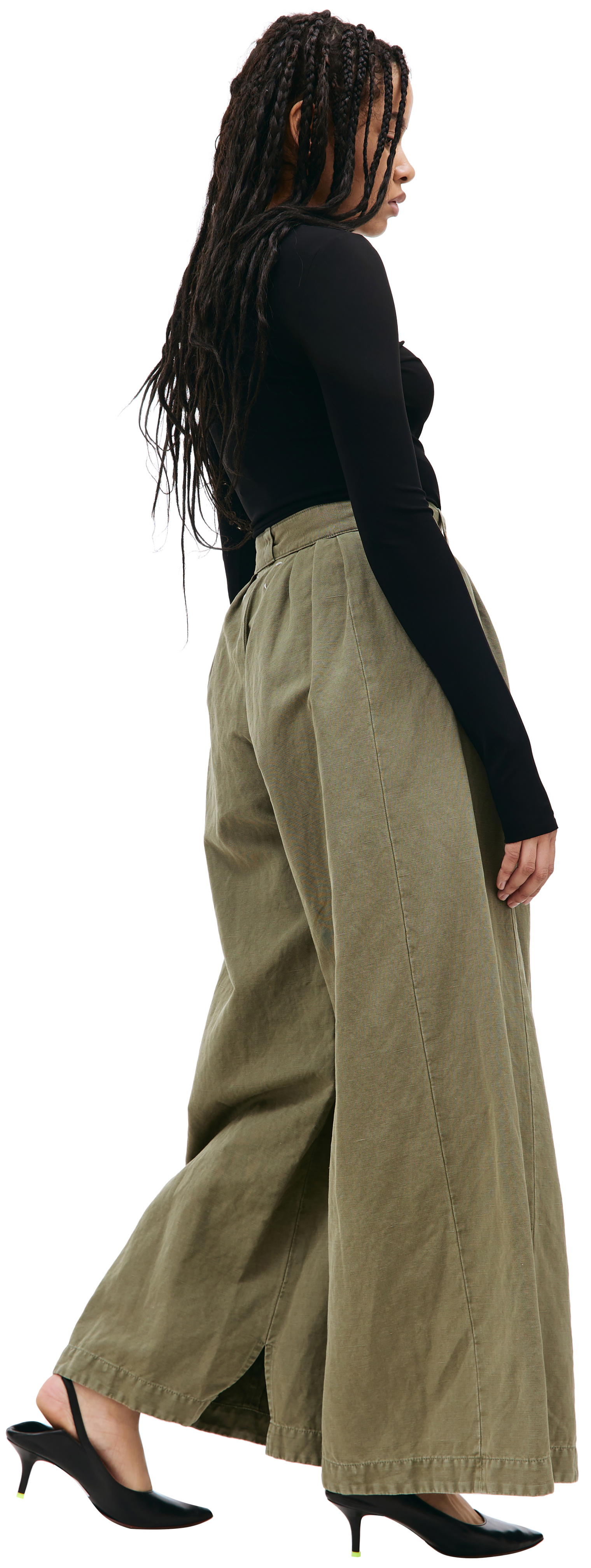 Maison Margiela Wide Leg Trousers