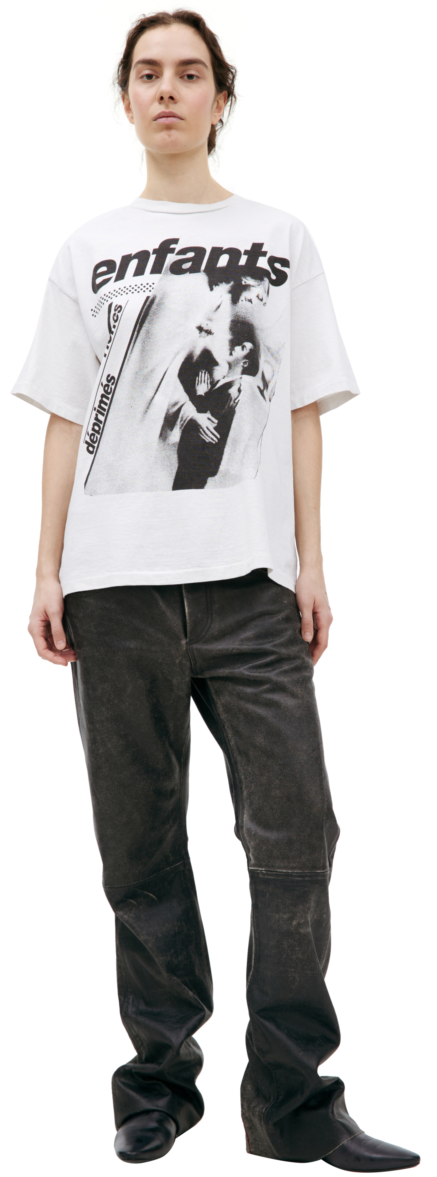 Enfants Riches Deprimes White print T-shirt