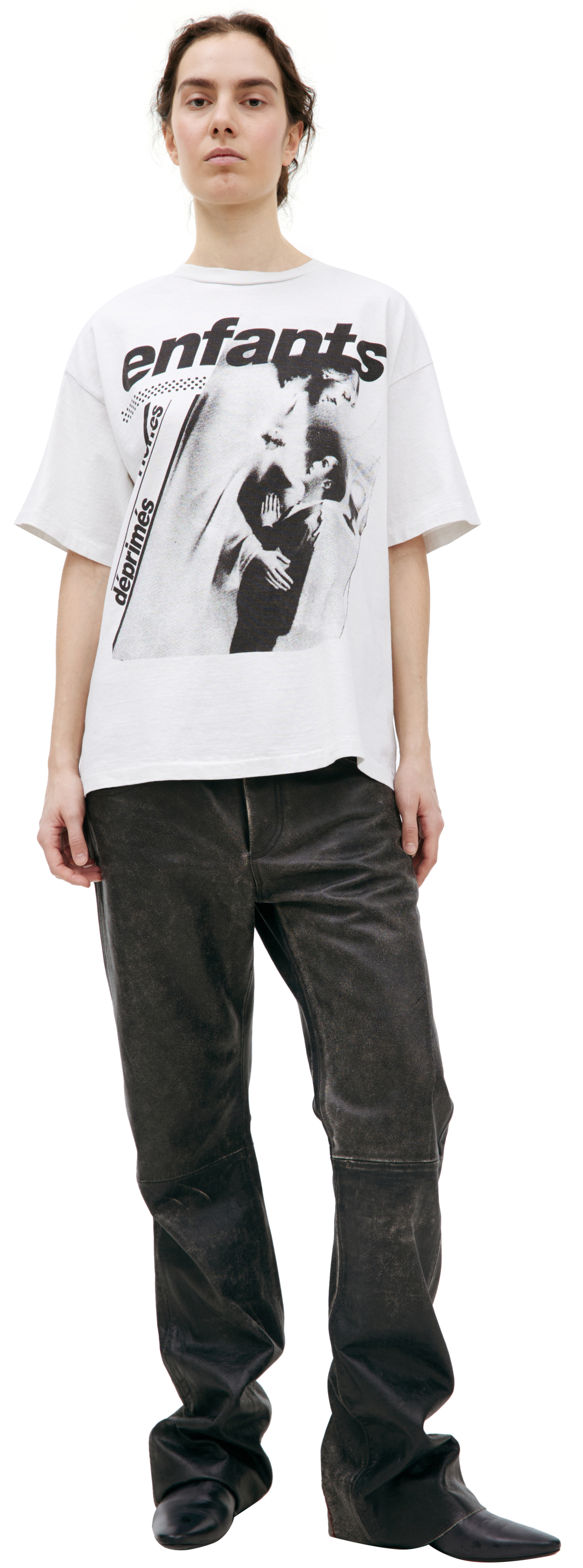 Enfants Riches Déprimés White print T-shirt